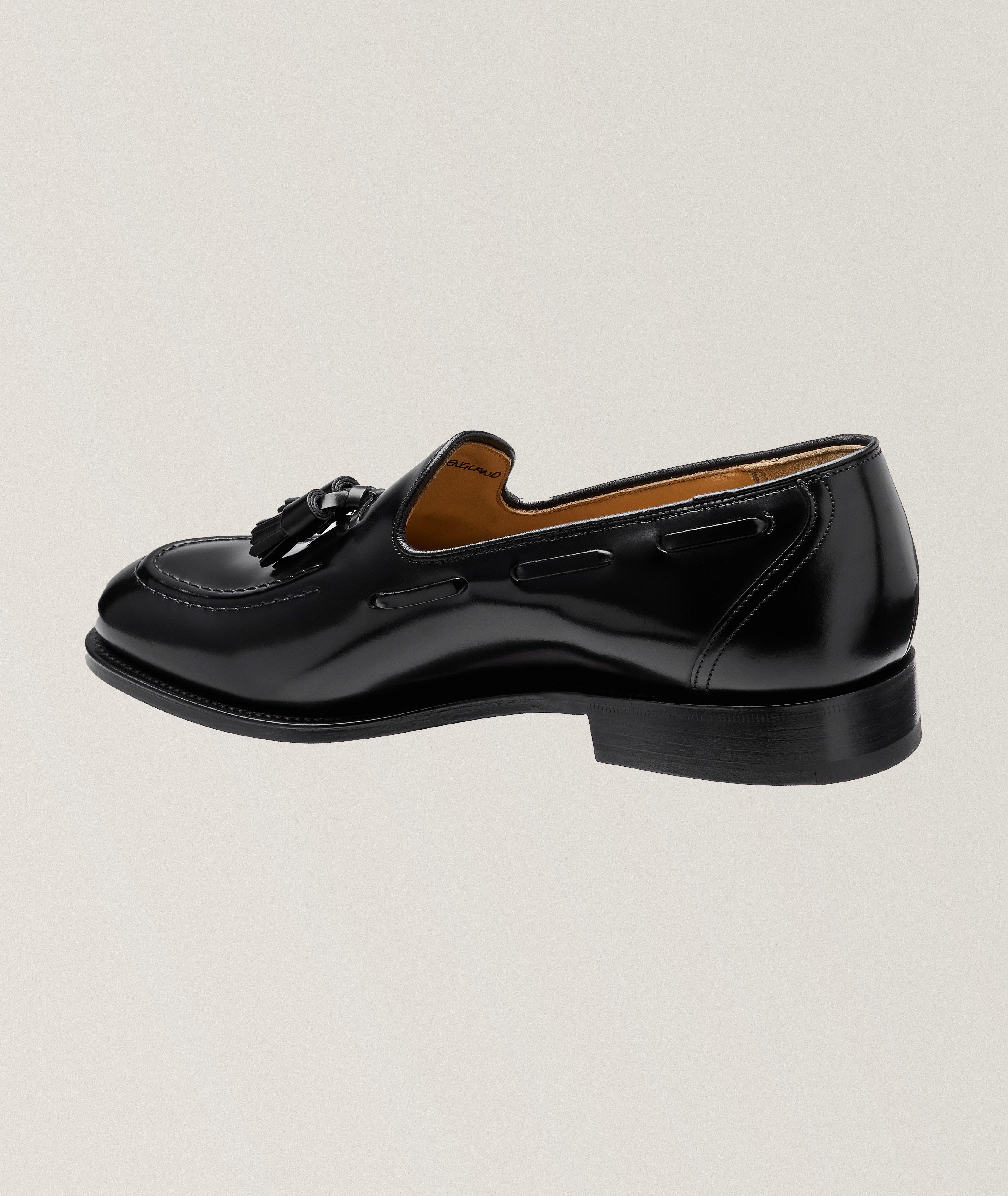 Kingsley Tassel Polished Leather Loafers image 1