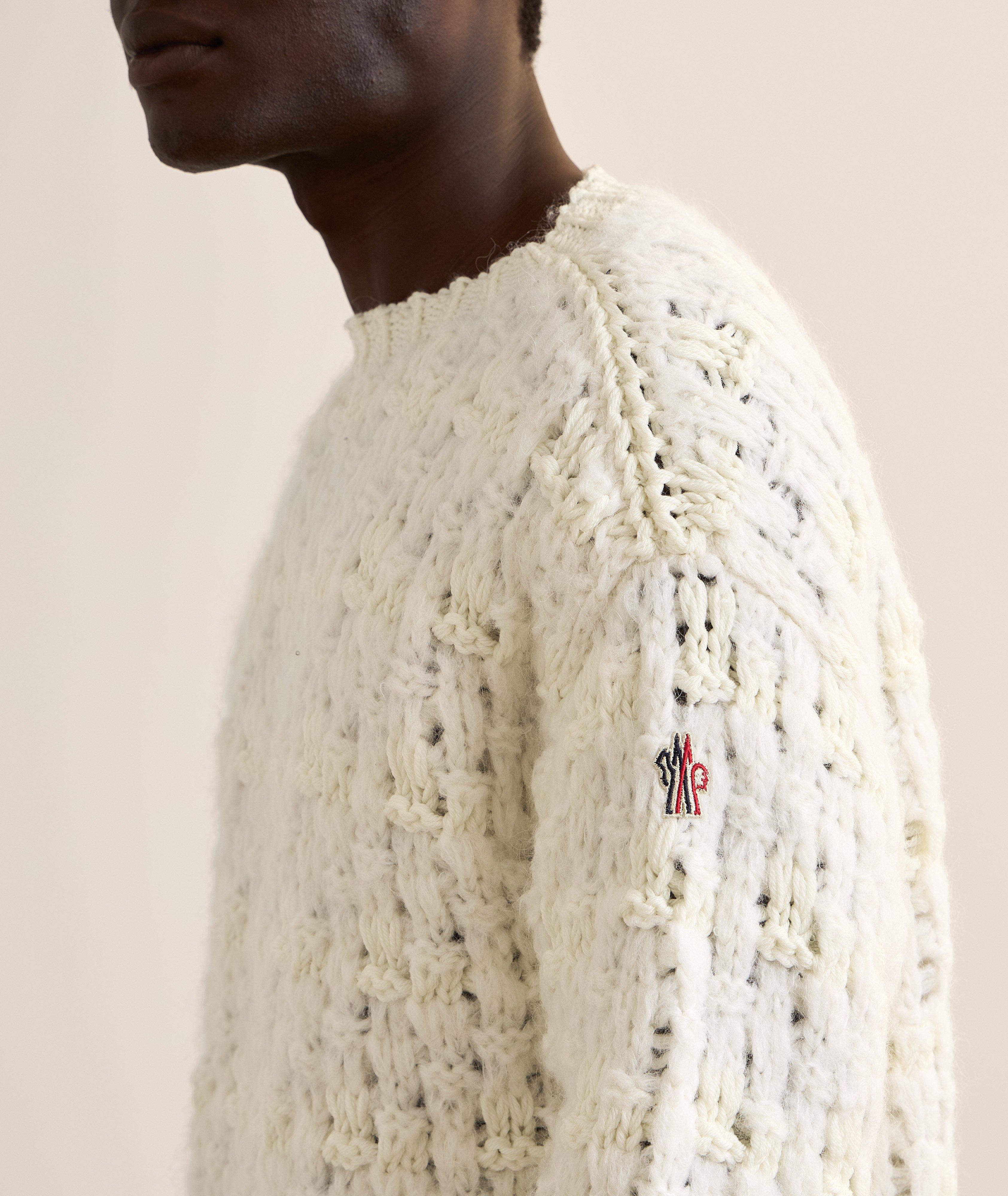 Pull Girocollo en mélange de laine d’alpaga, collection Grenoble image 3