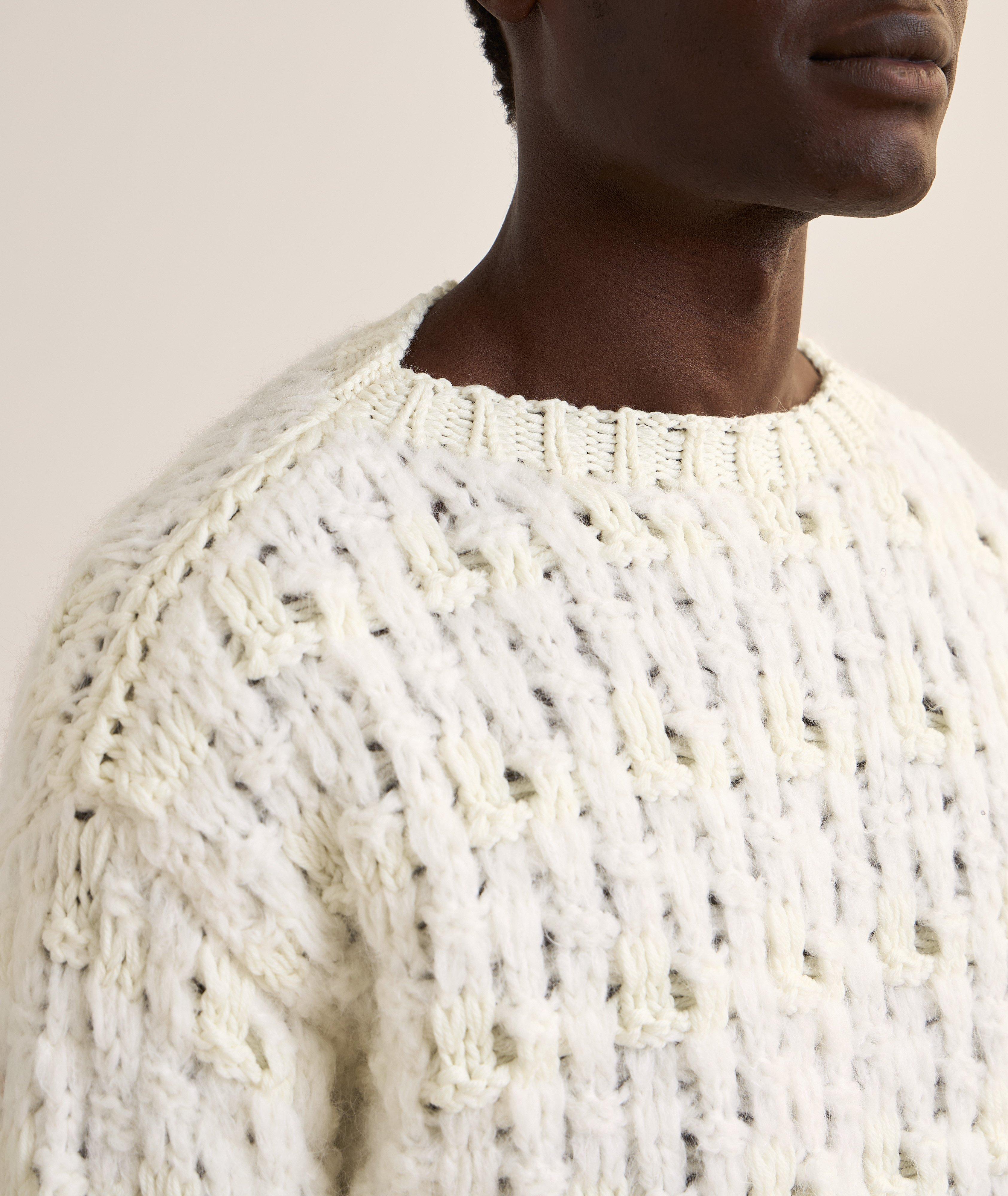 Pull Girocollo en mélange de laine d’alpaga, collection Grenoble image 5