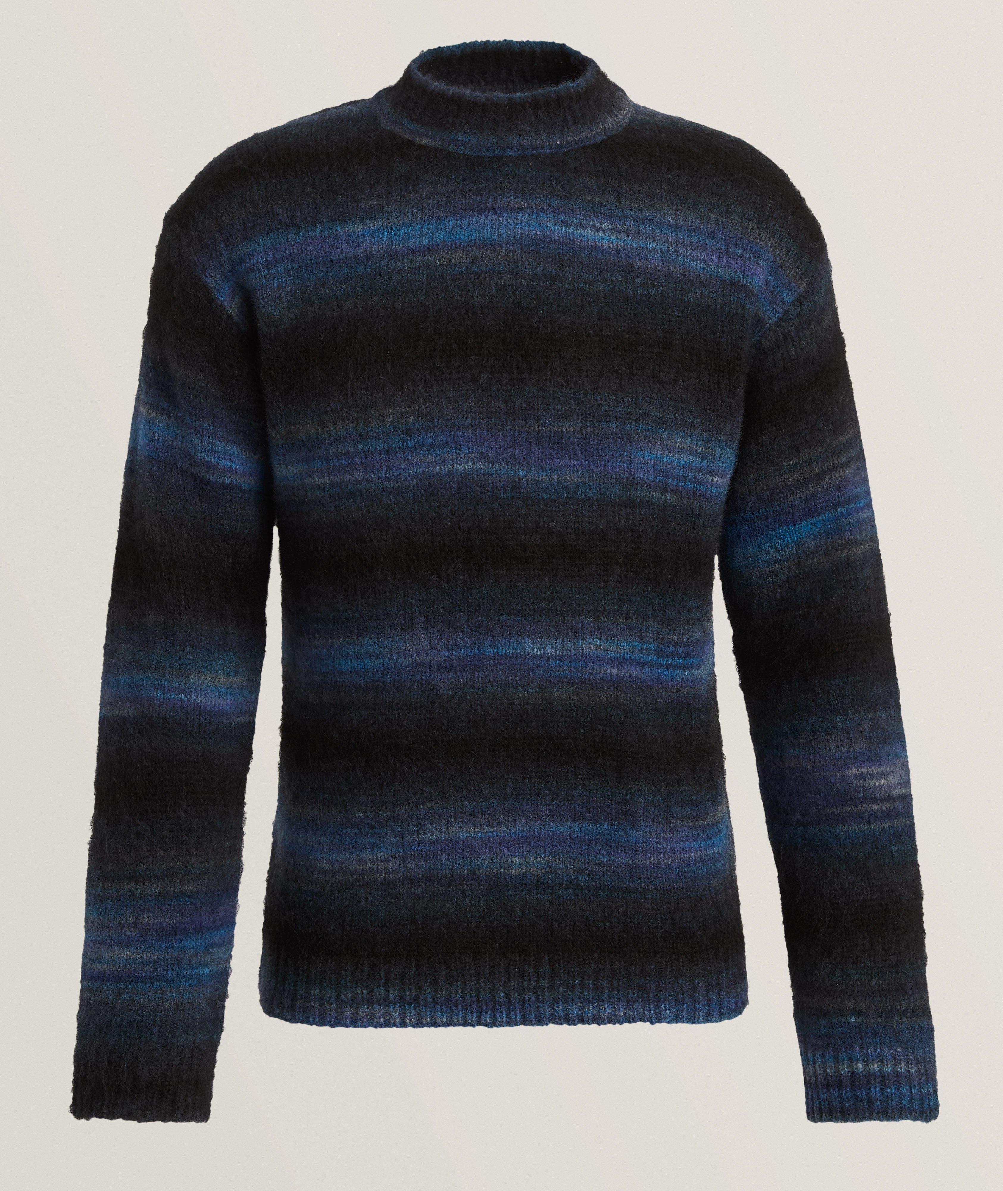 Striped Wool-Alpaca Sweater  image 0