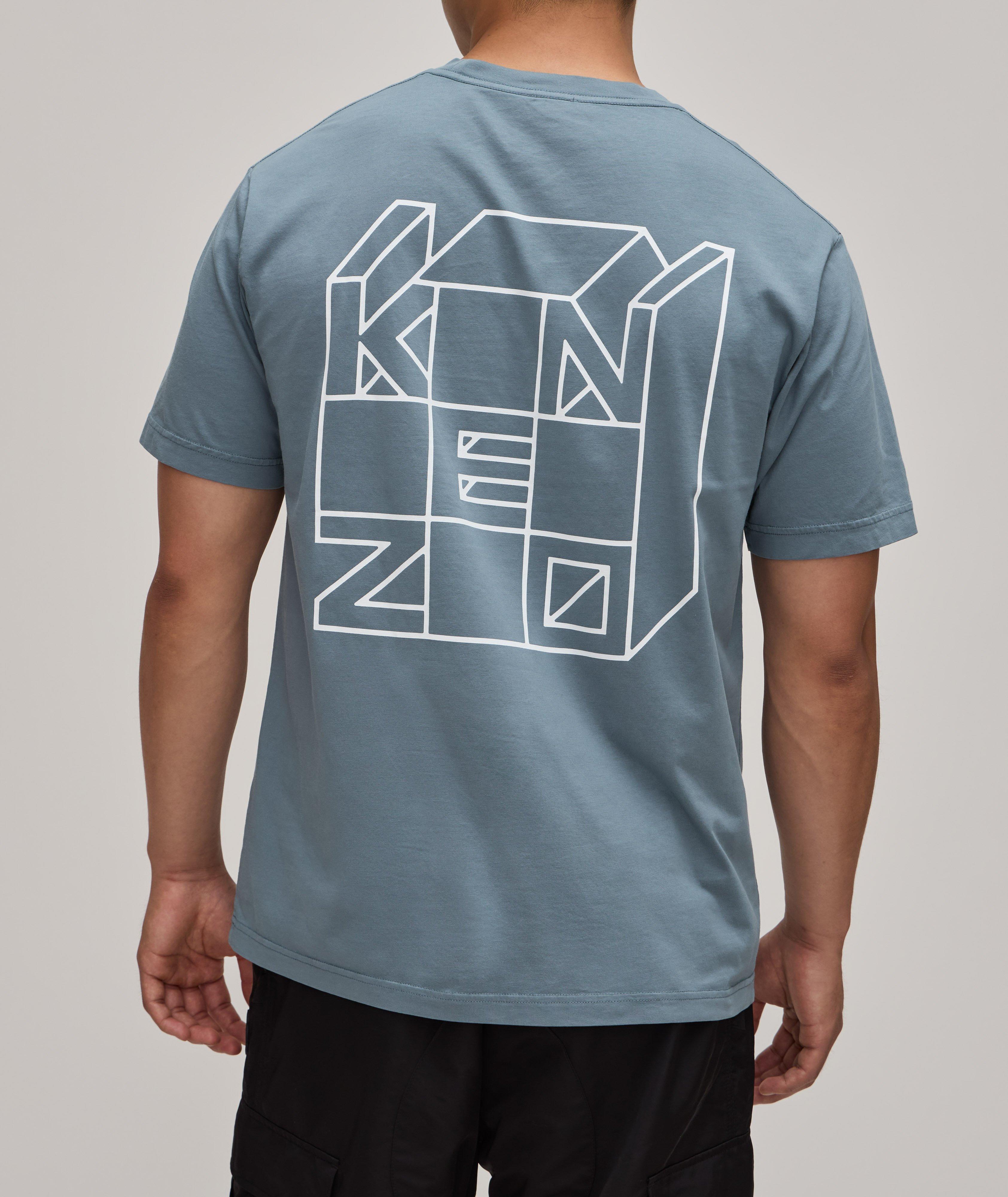 Geometric Graphic Print T-Shirt image 2