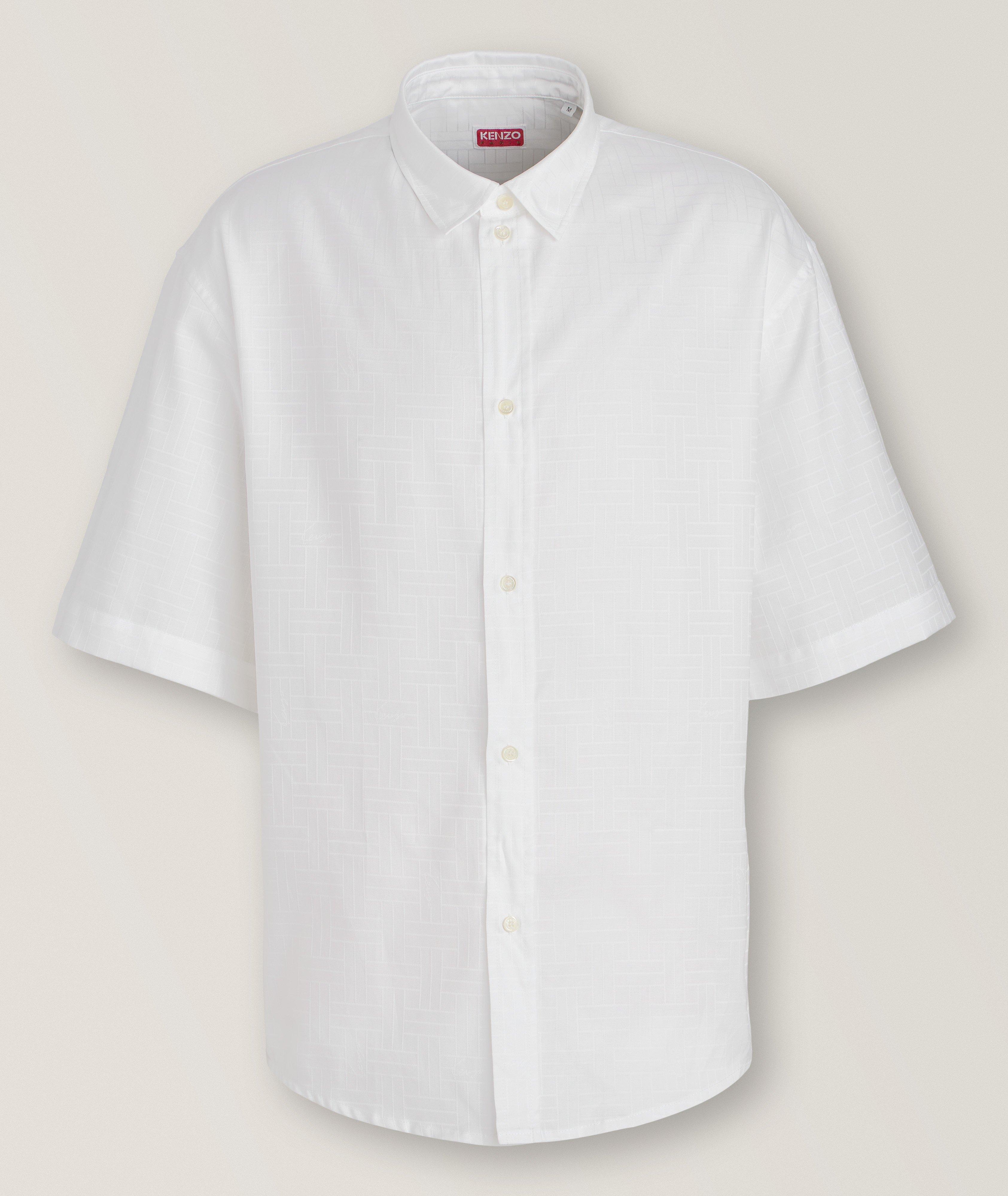 Tatami Jacquard Cotton Sport Shirt