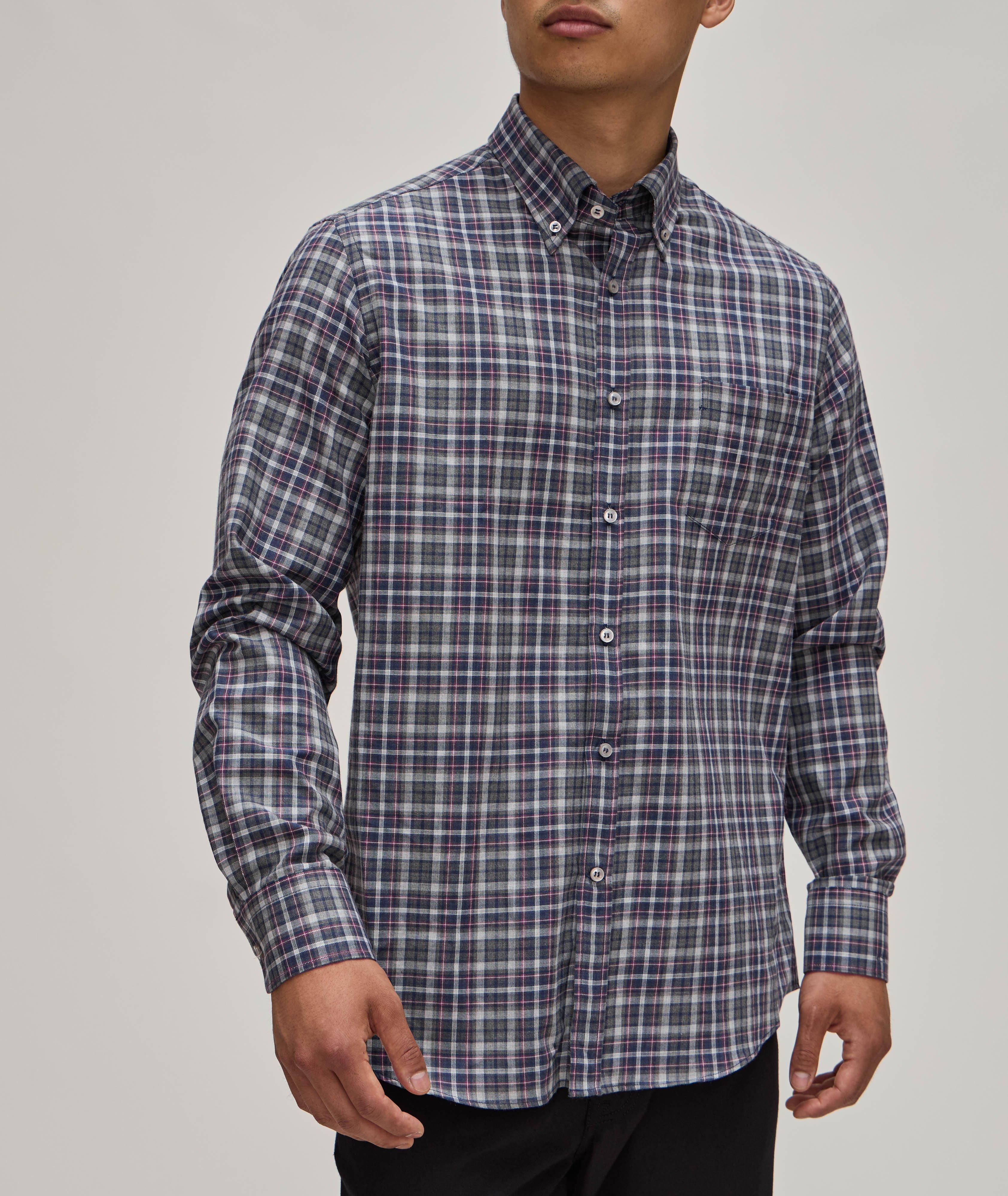 Check Cotton Sport Shirt  image 1