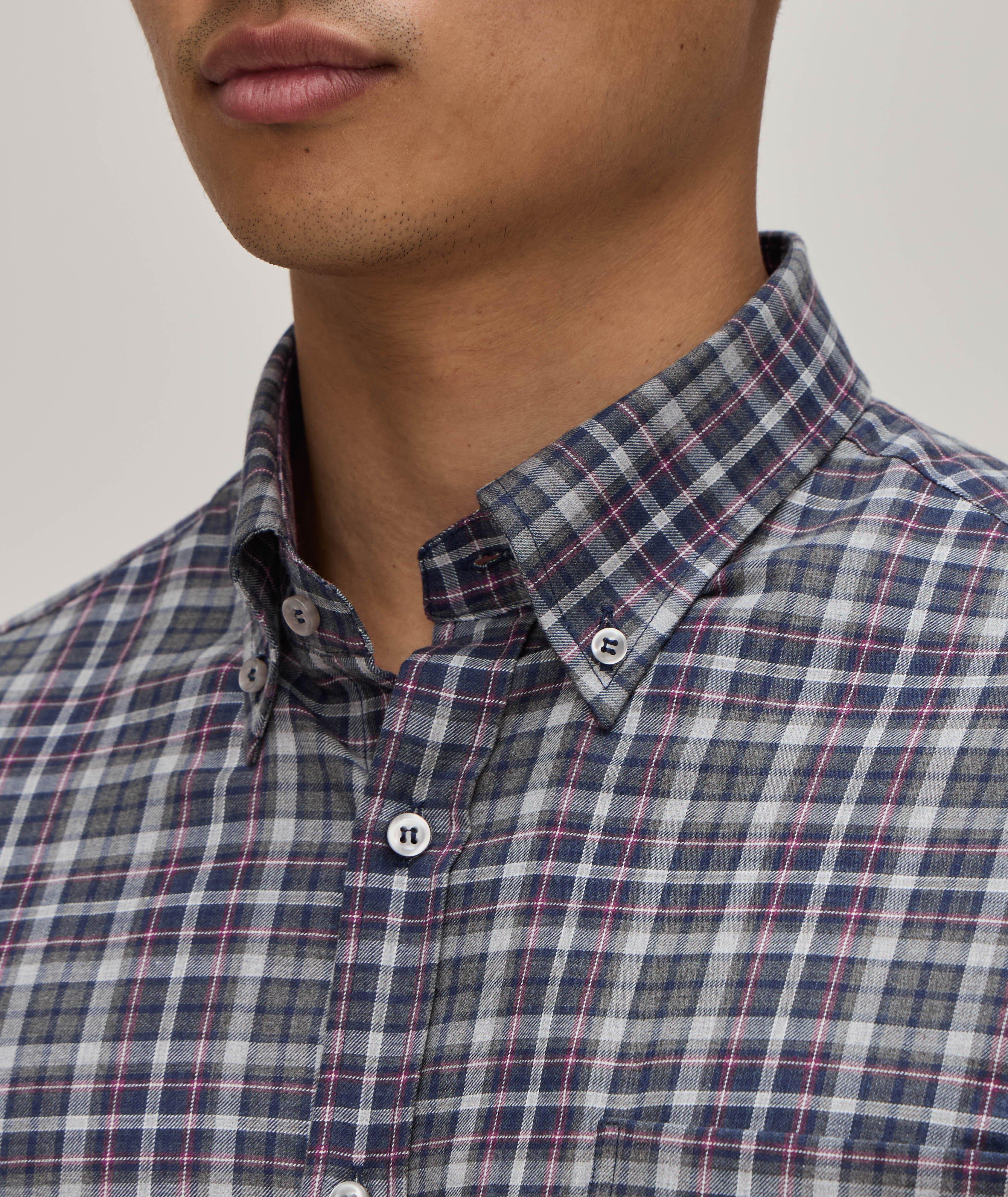 Check Cotton Sport Shirt  image 3