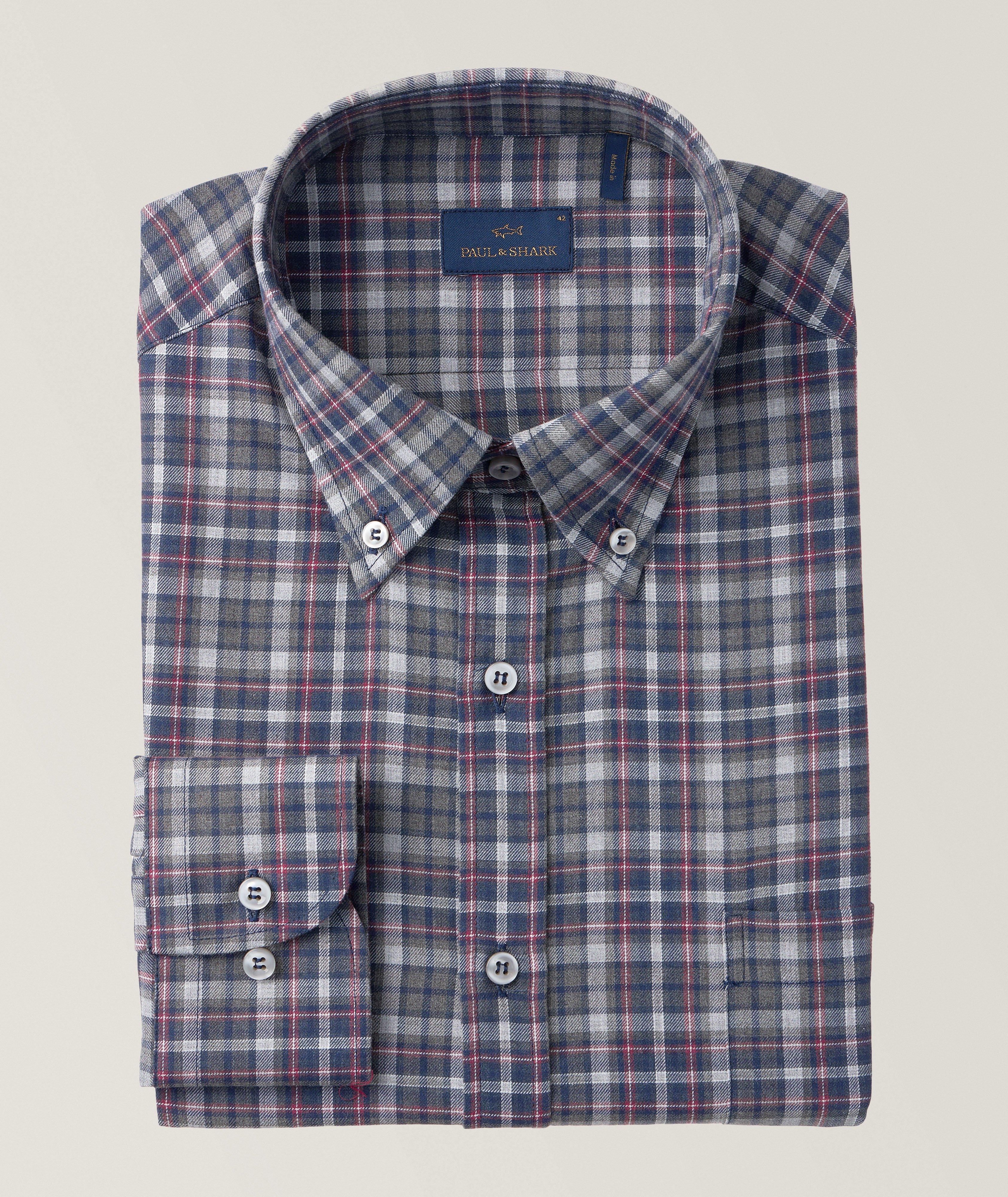 Check Cotton Sport Shirt  image 0