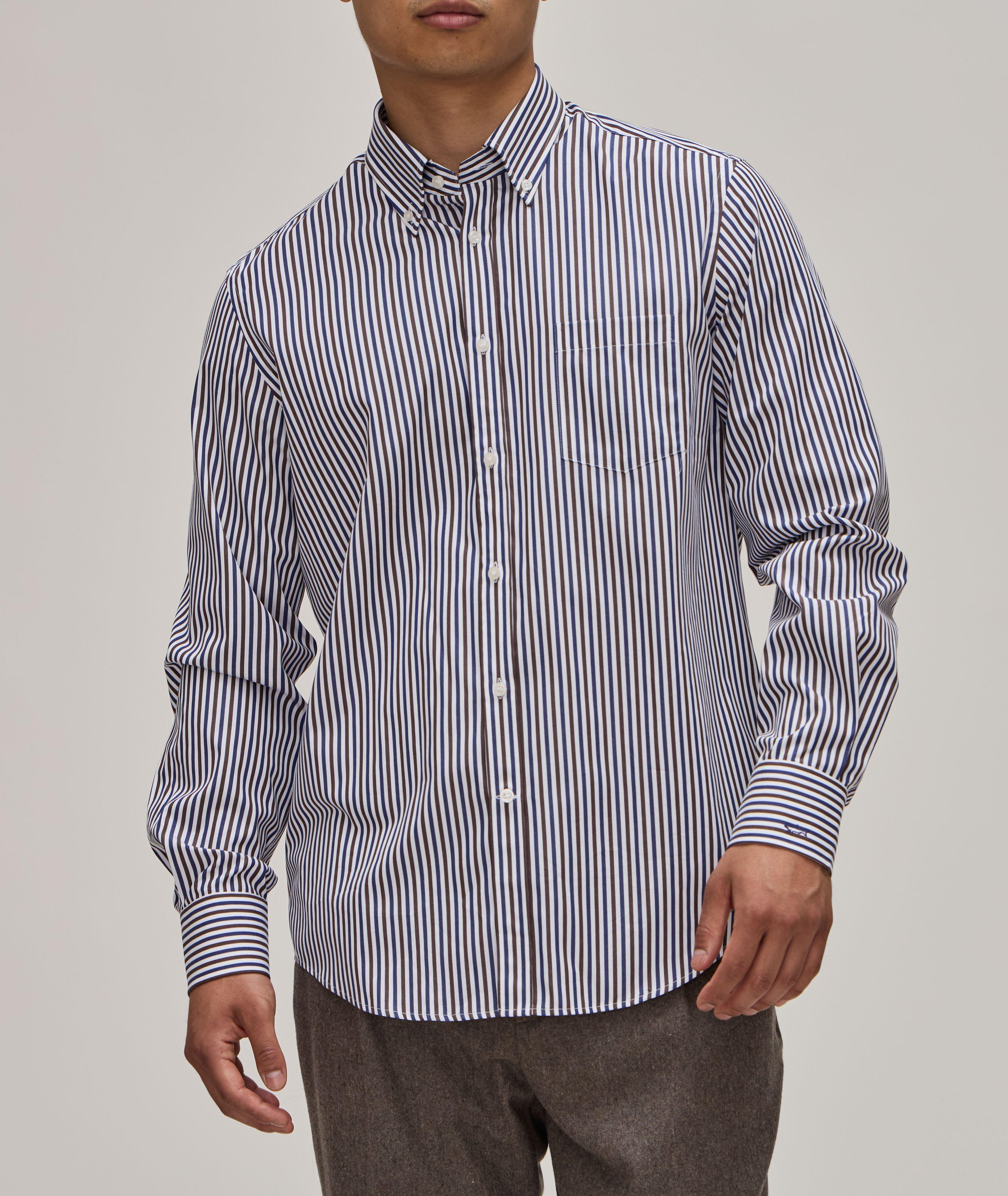 Soft Touch Striped Cotton Shirt  image 1