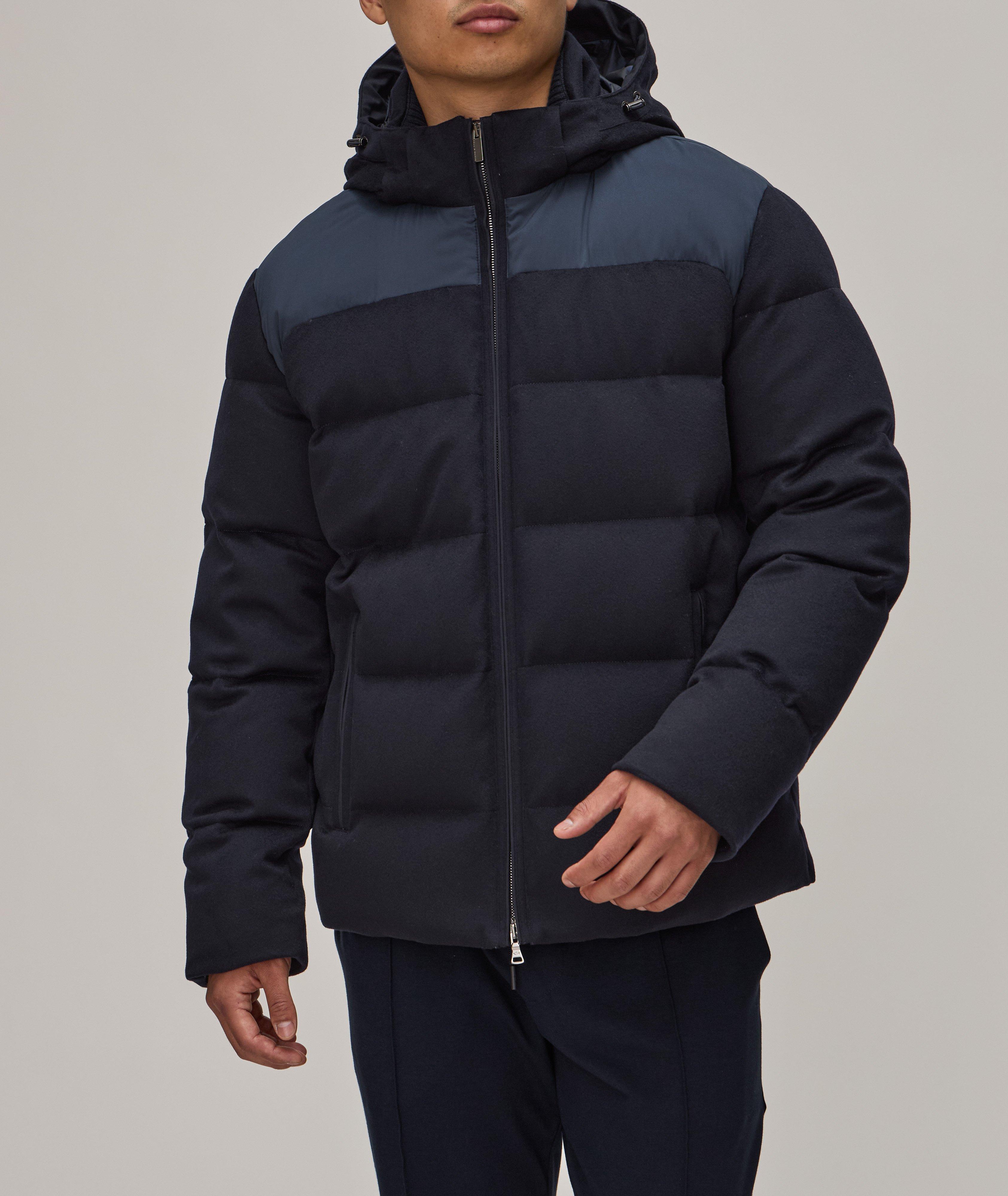 Cashmere Padded Puffer Coat  image 1