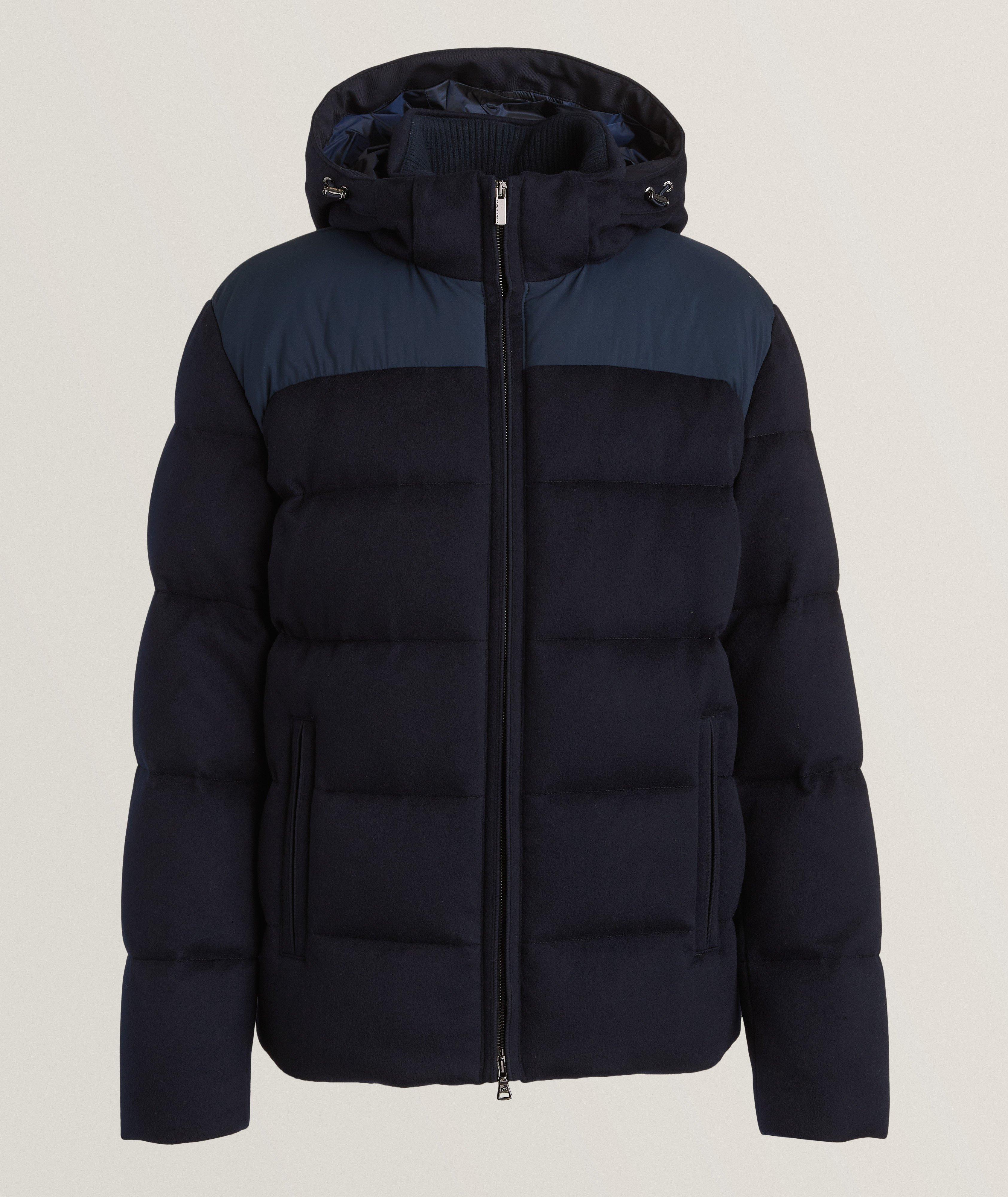 Cashmere Padded Puffer Coat  image 0