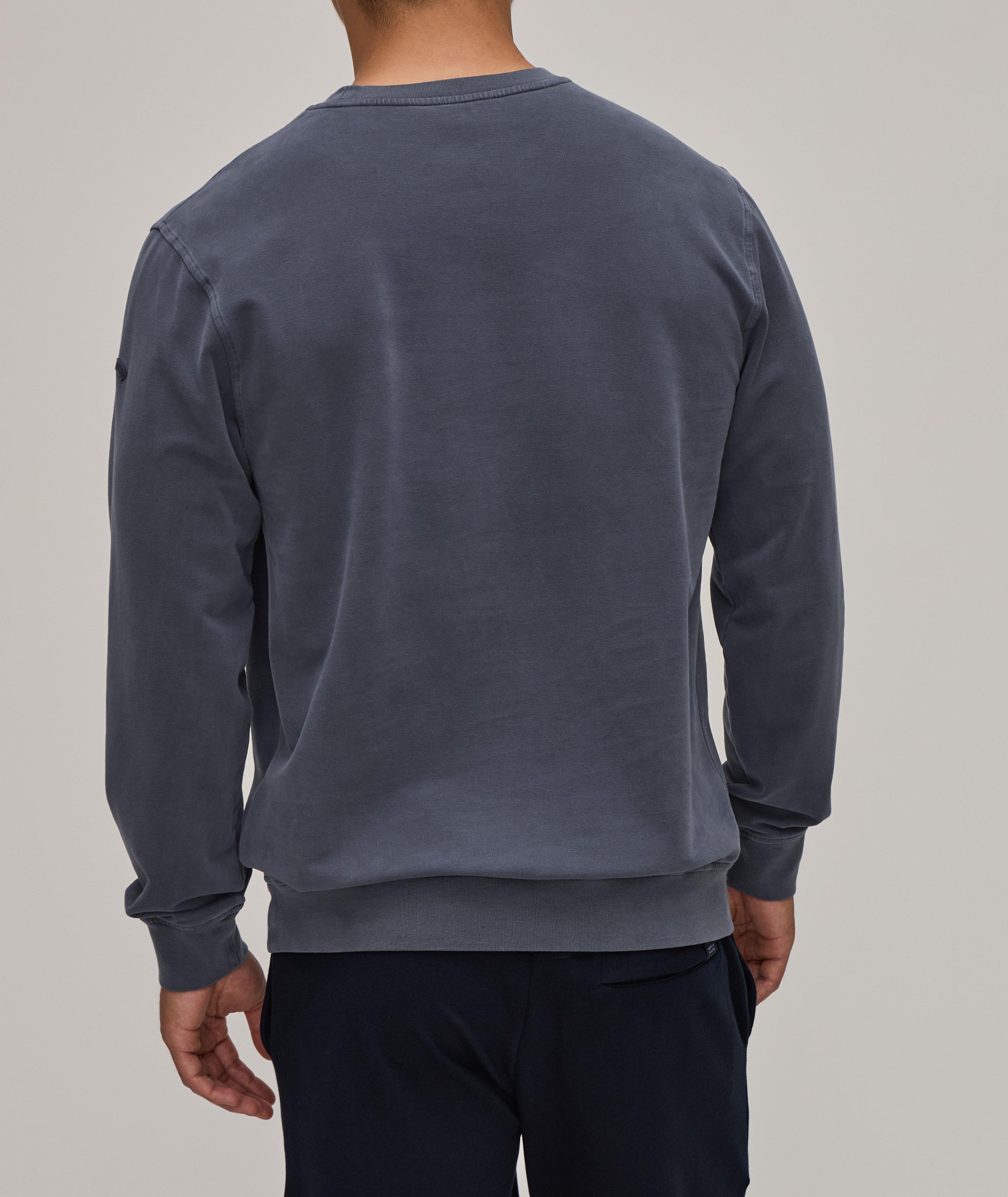 Stretch-Cotton Crewneck Sweatshirt image 2