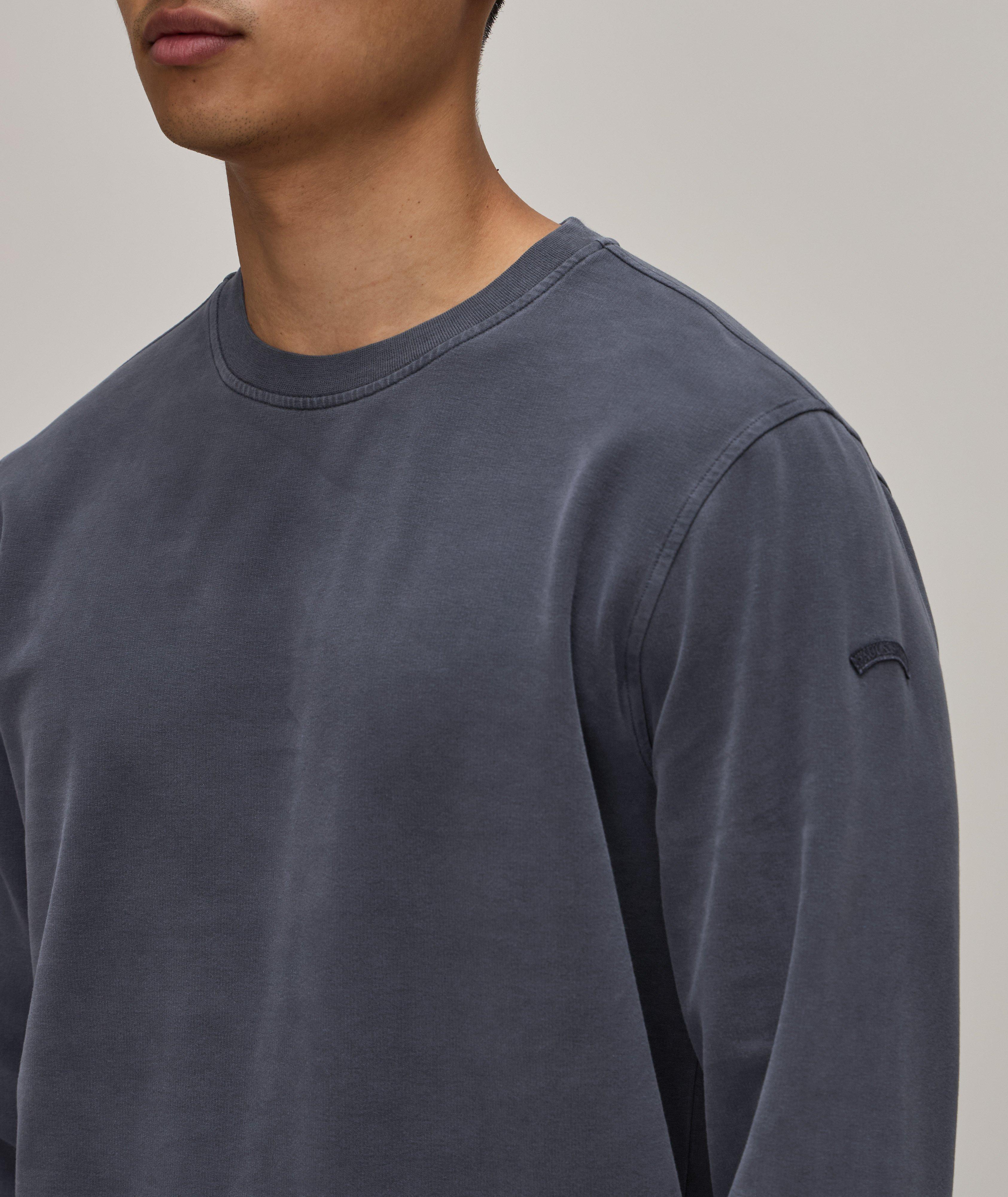 Stretch-Cotton Crewneck Sweatshirt image 3