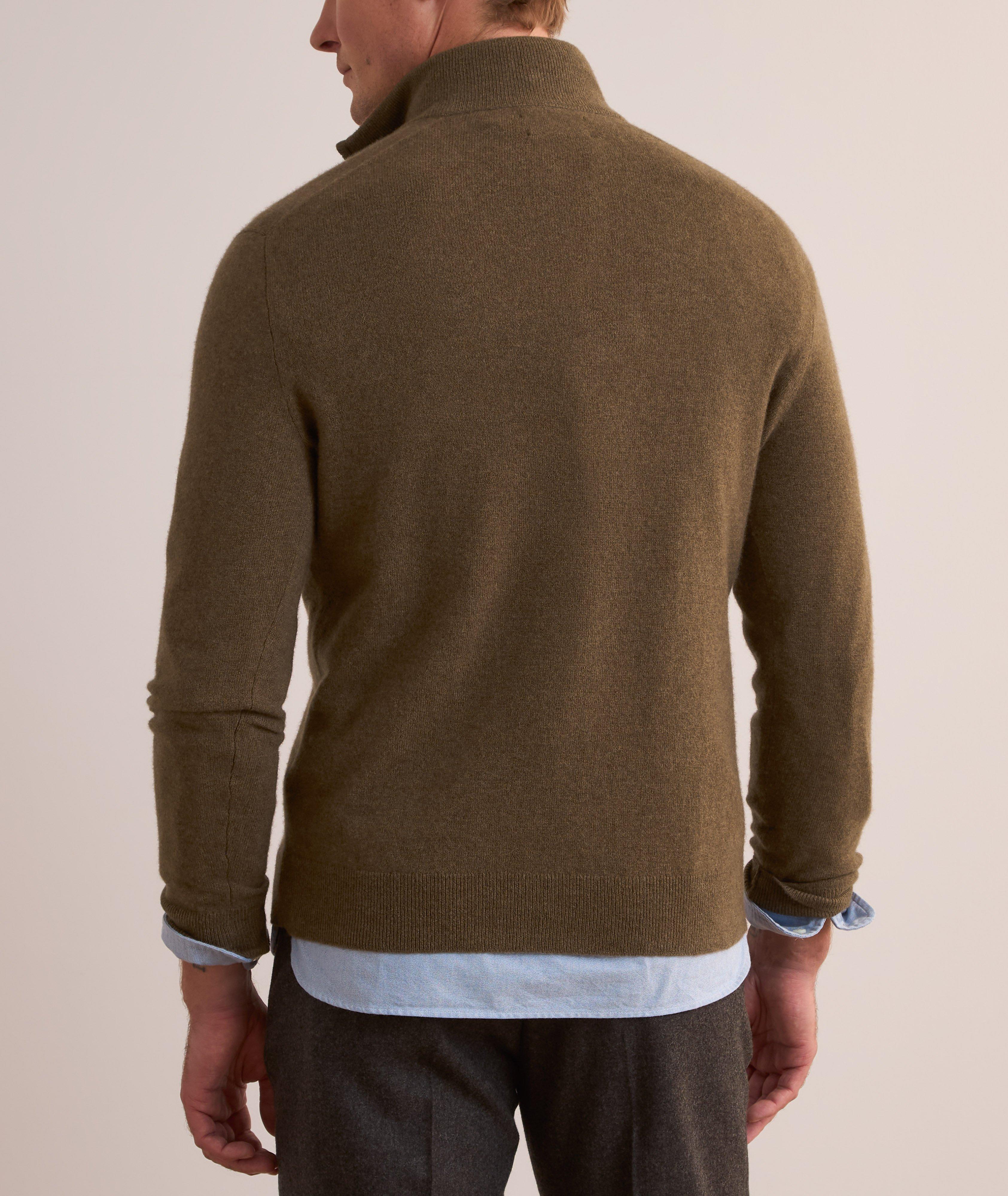 Wool Quarter-Zip Sweater  image 2