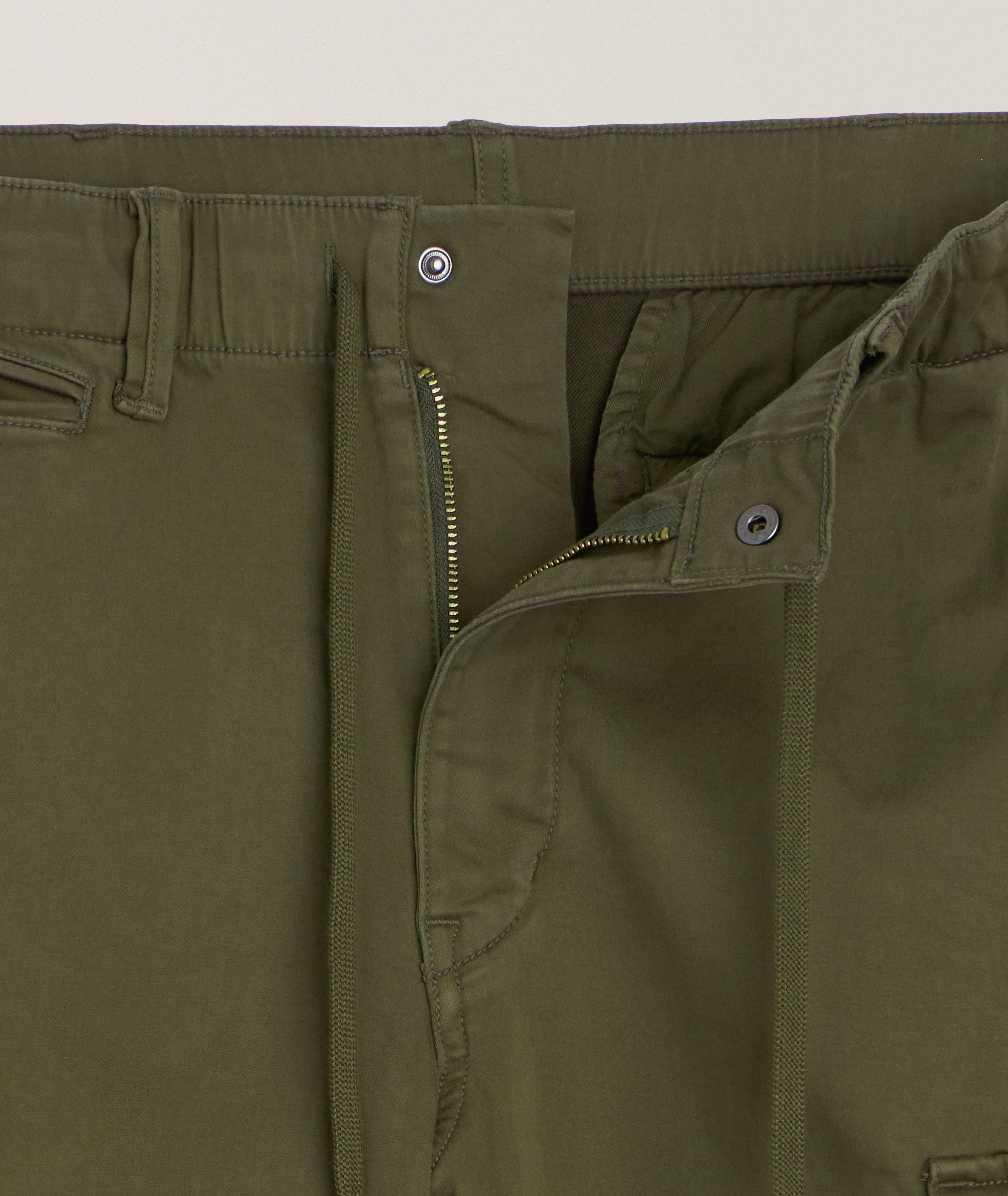 Stretch-Cotton Cargo Pants image 1