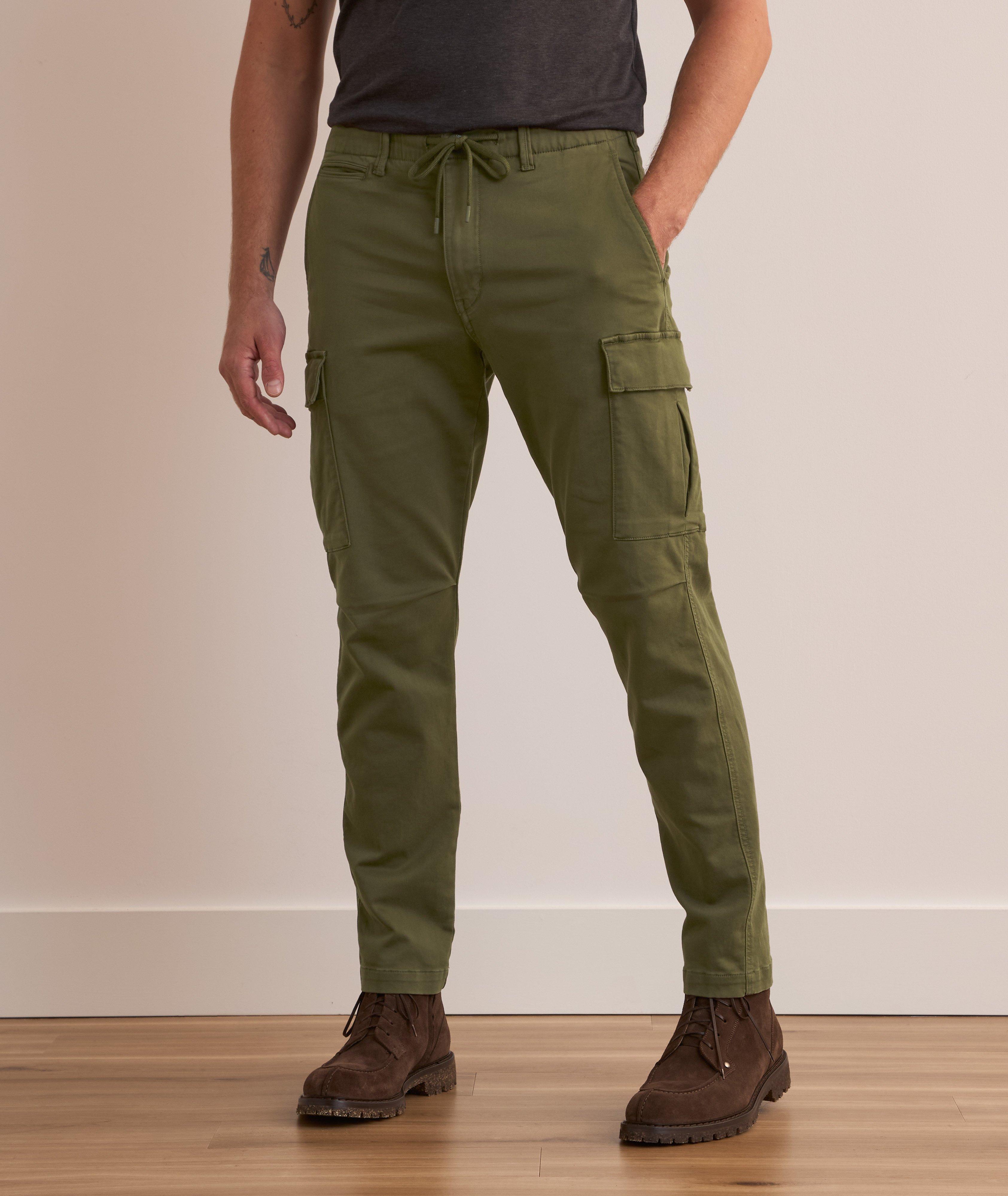 Stretch-Cotton Cargo Pants image 2