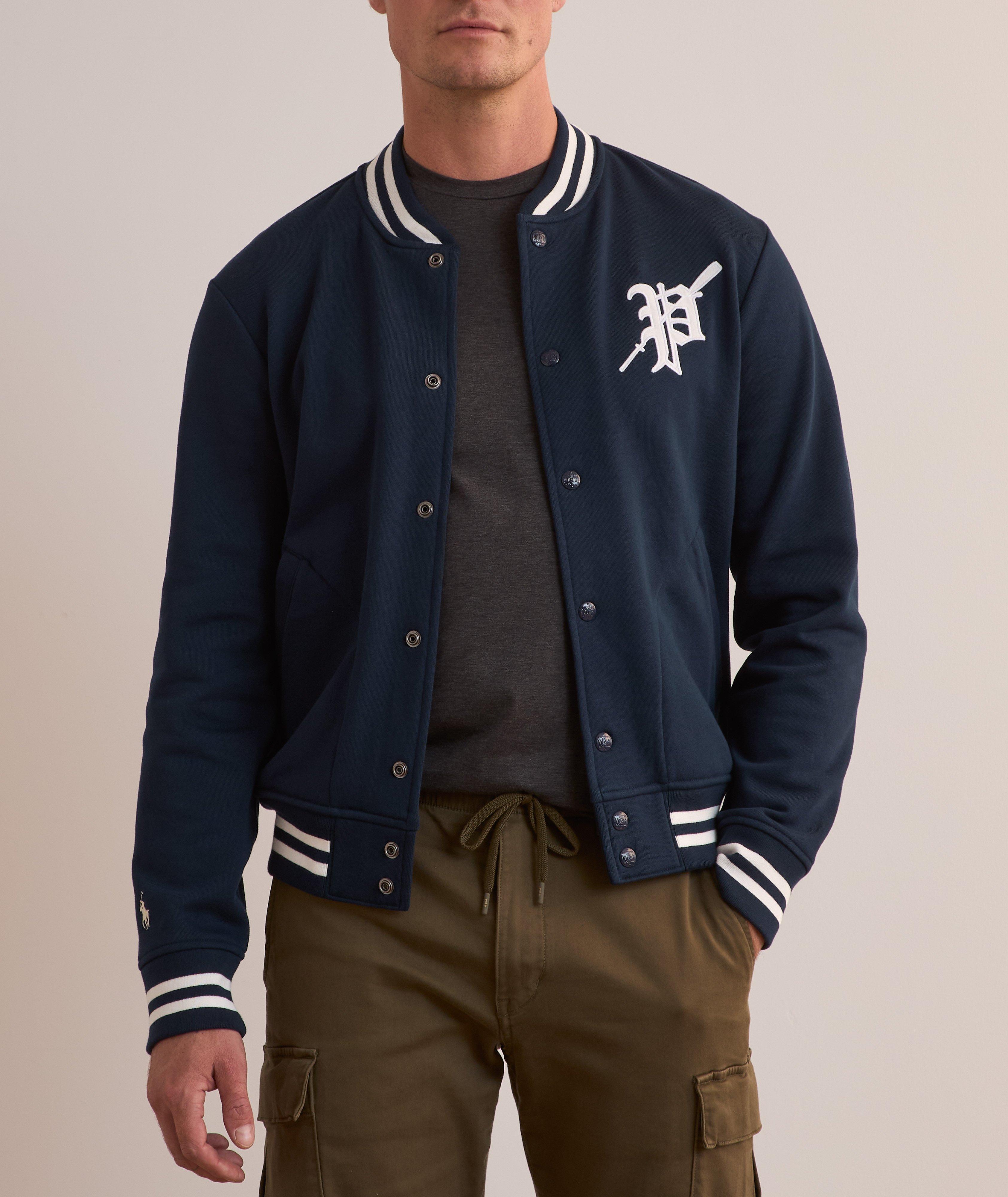 Blouson de style universitaire image 1