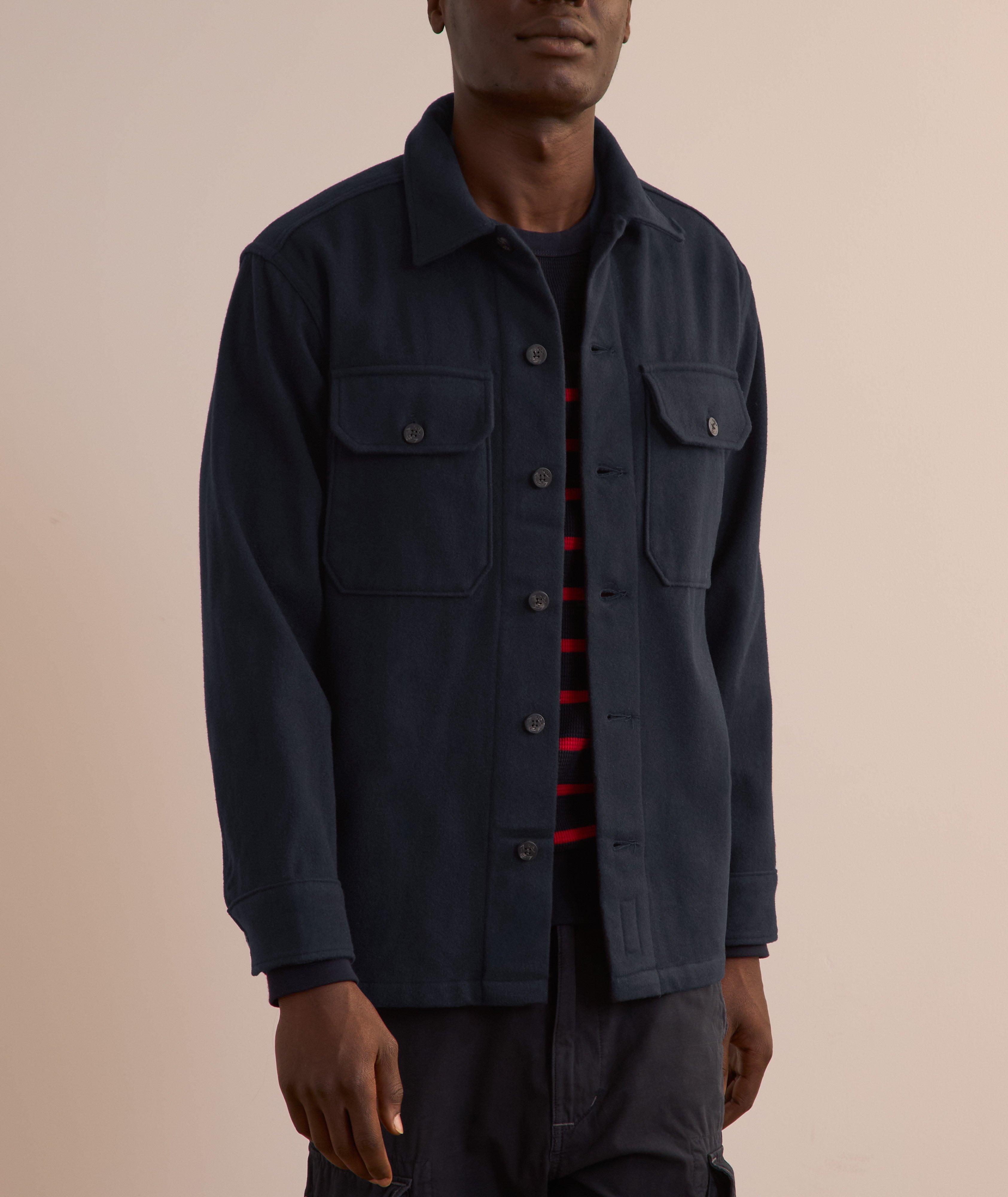 Wool-Blend Overshirt  image 1