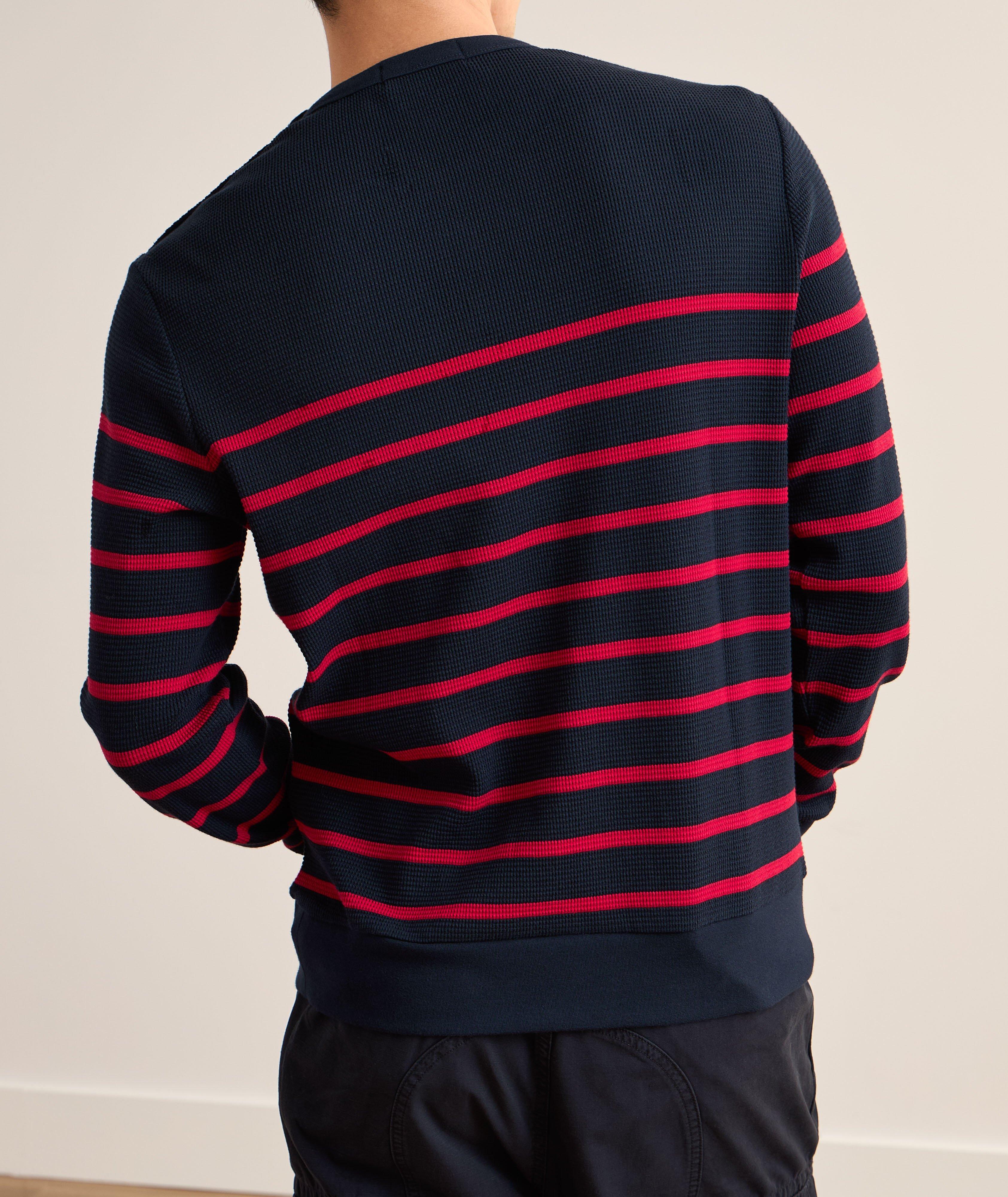 Striped Cotton Sweater image 2