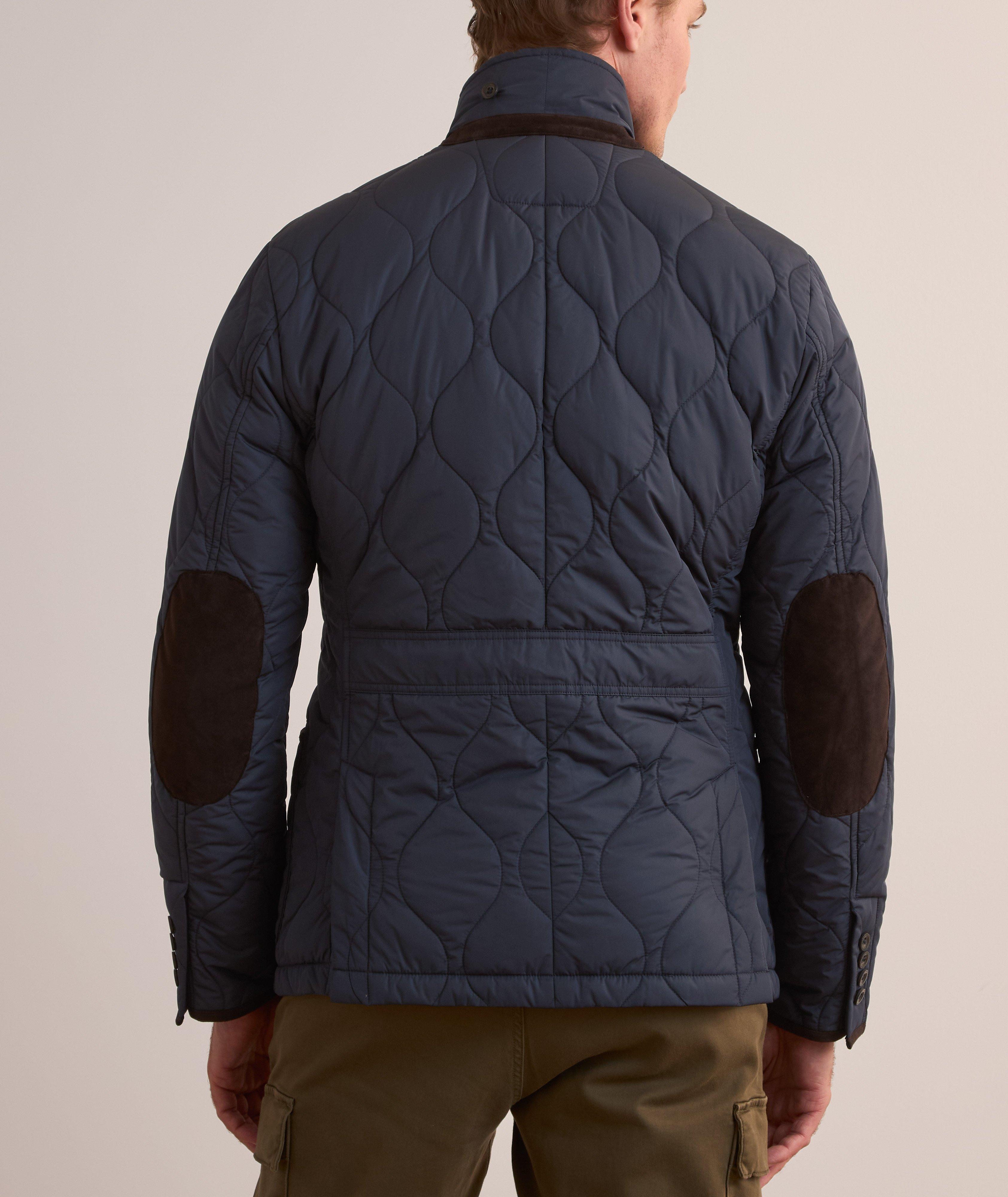 Quilted jacket next best sale