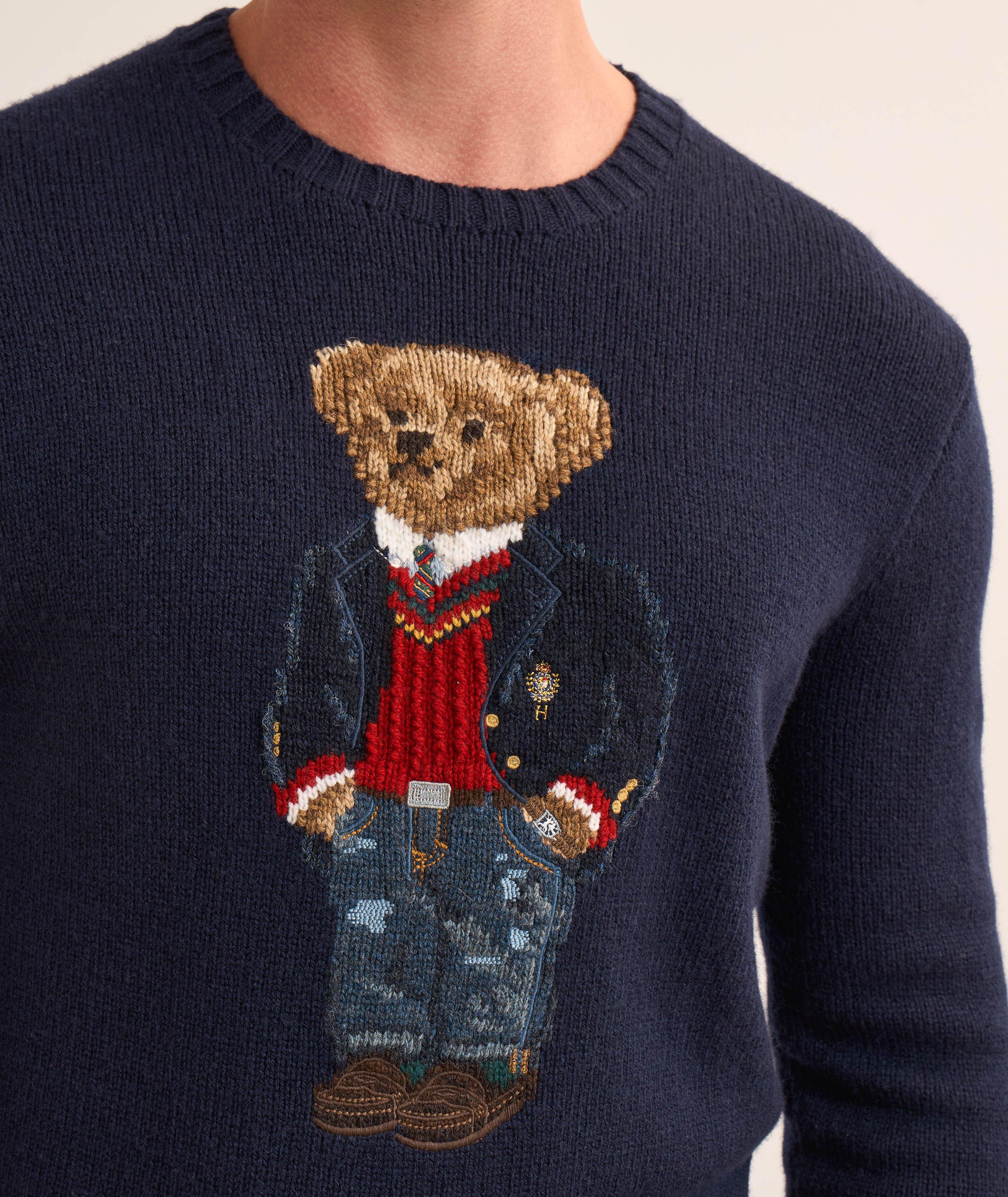 Polo Bear Wool Sweater image 3