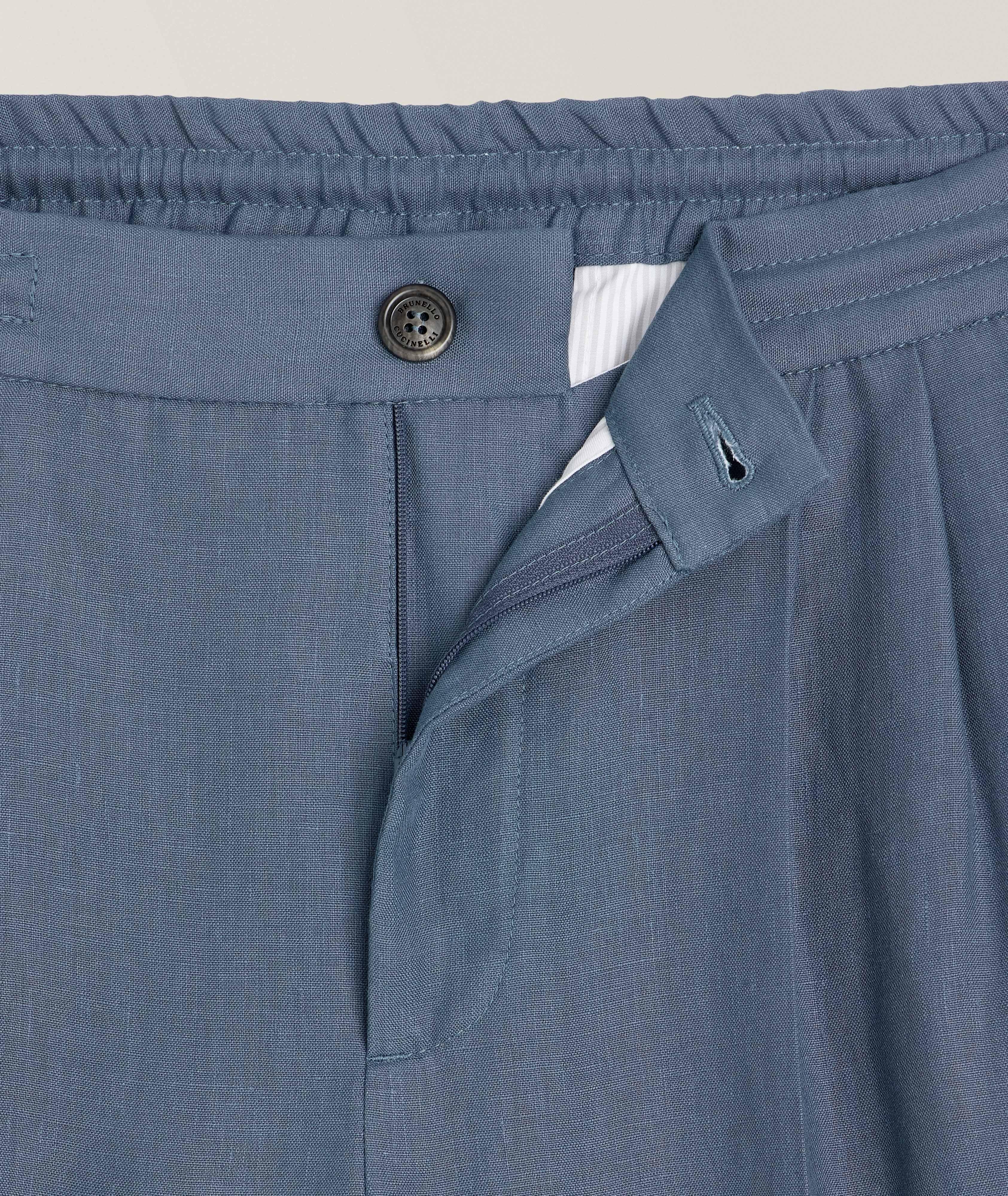 Pantalon habillé en lin image 1