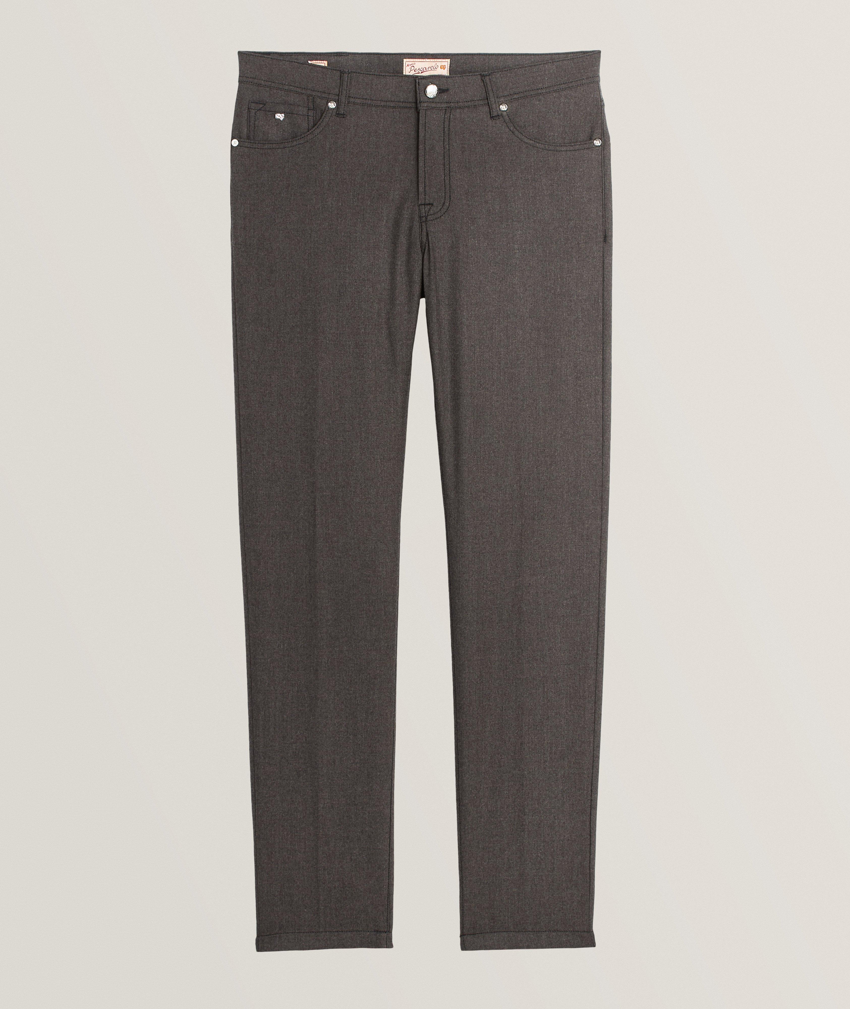 Nerano Stretch Cashmere 5-Pockets Pants image 0