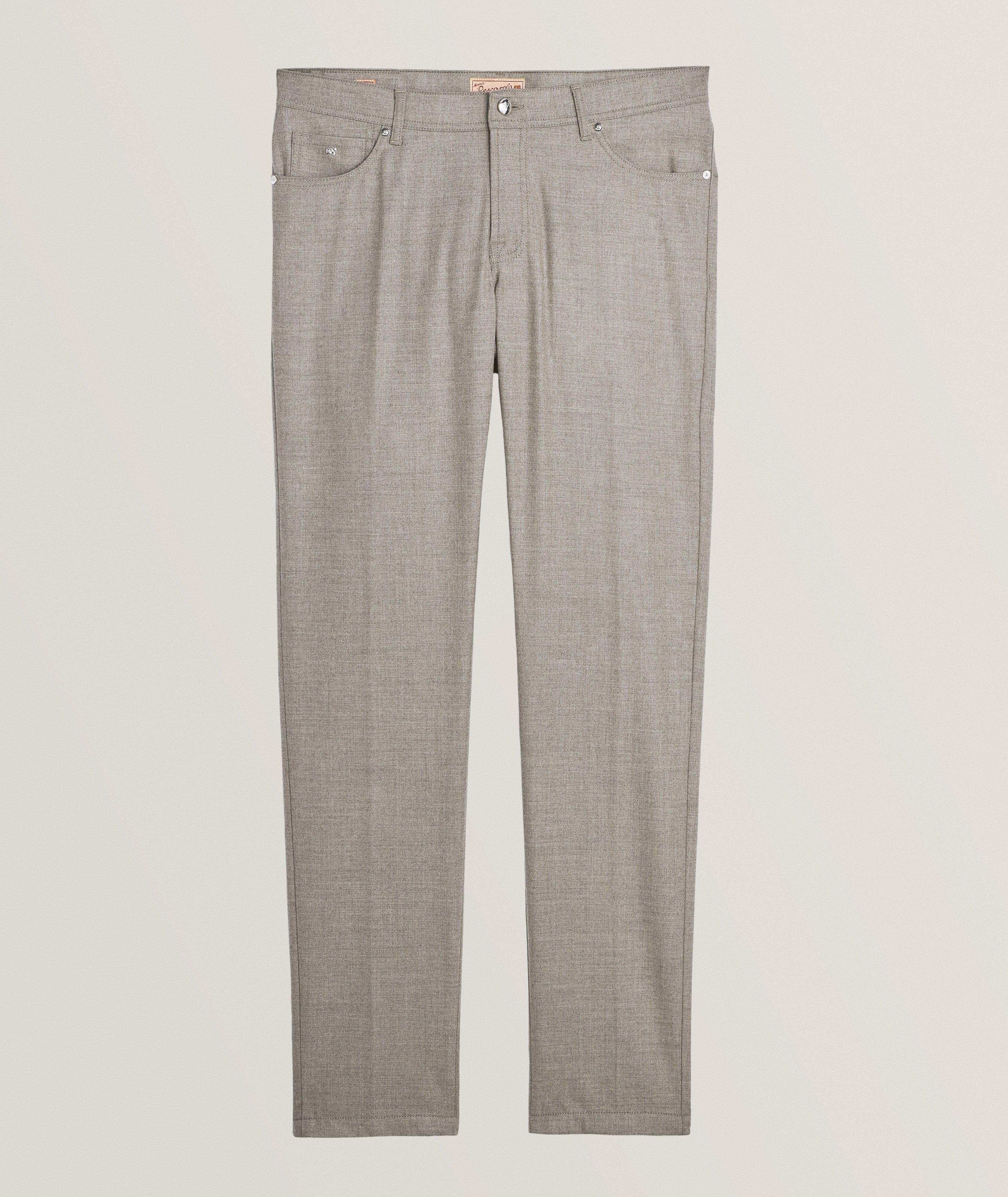 Nerano Stretch Cashmere 5-Pockets Pants image 0