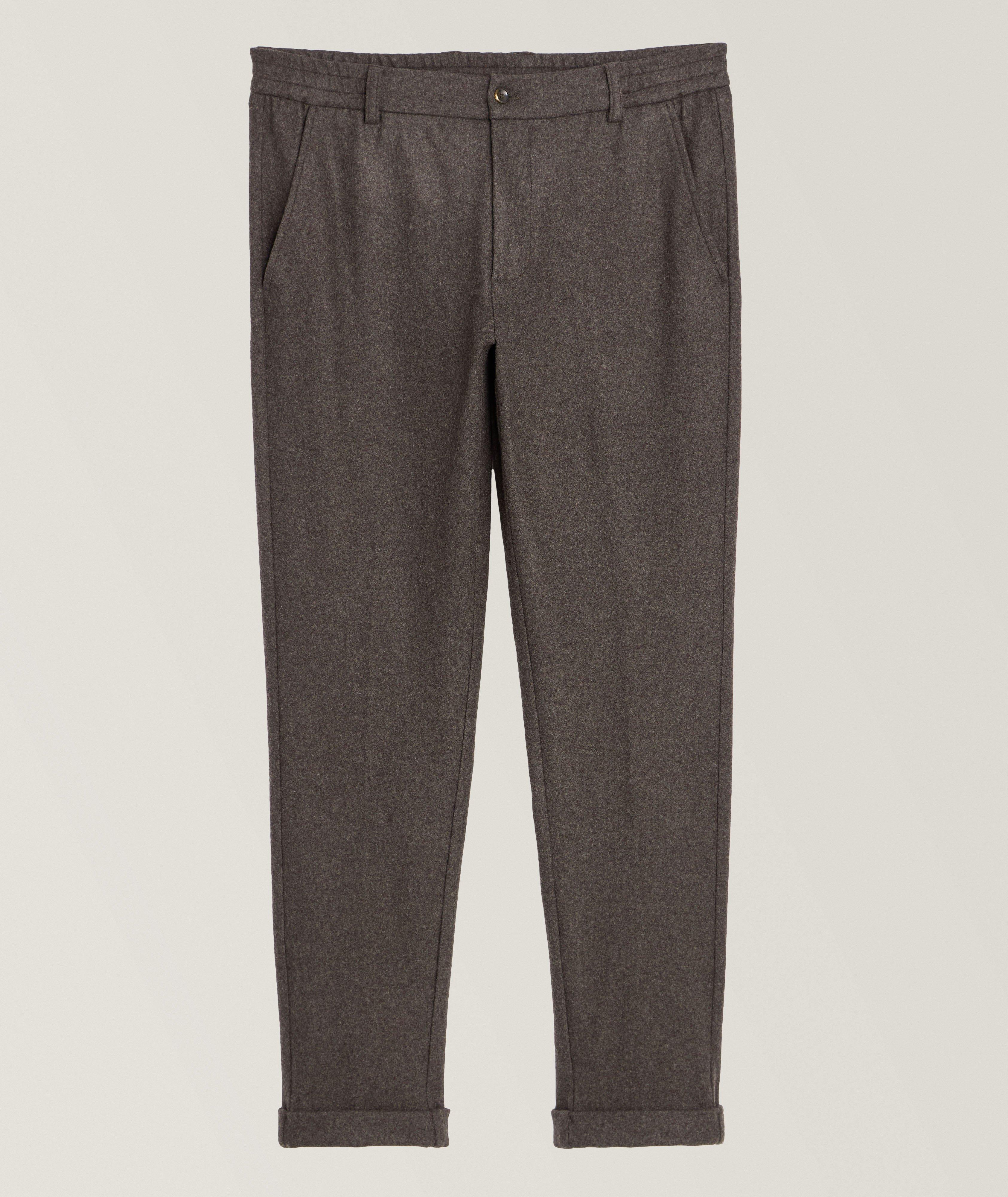 Muno Stretch-Cashmere Drawstring Pants image 0