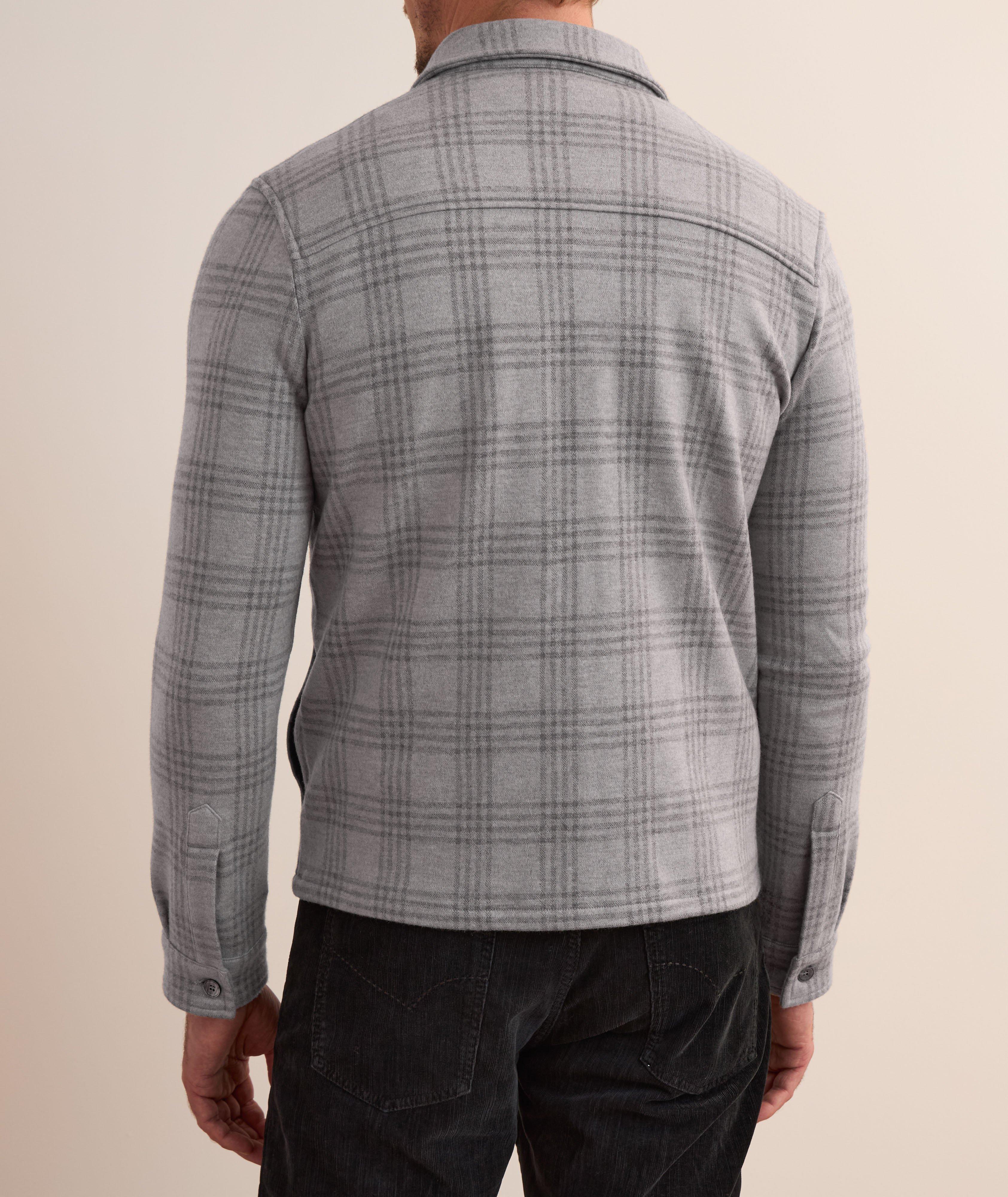 Tonal Check Cashmere Jacket  image 2