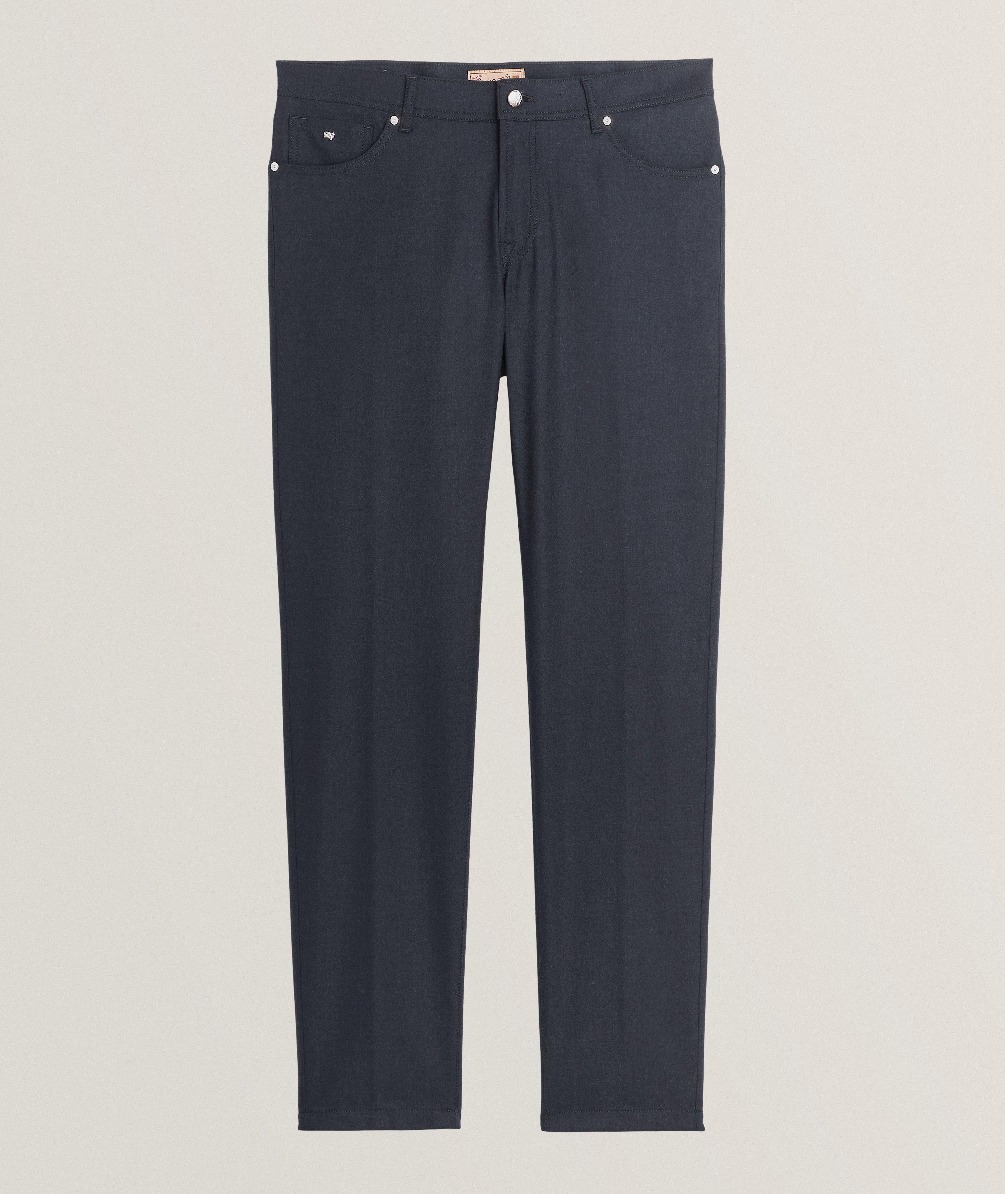 Nerano Stretch-Cashmere 5-Pockets Pants image 0