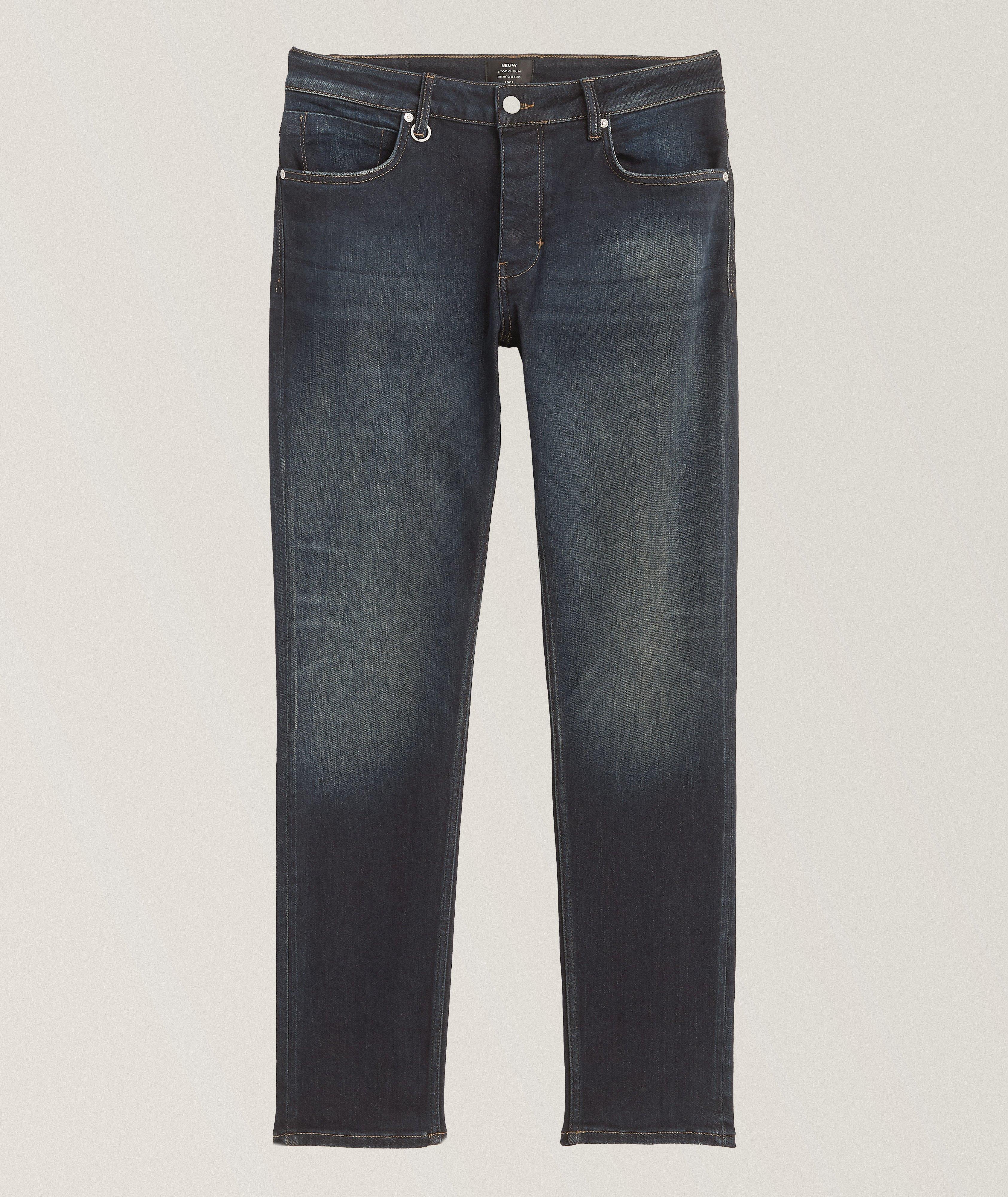 Lou Vintage Stretch-Cotton Jeans