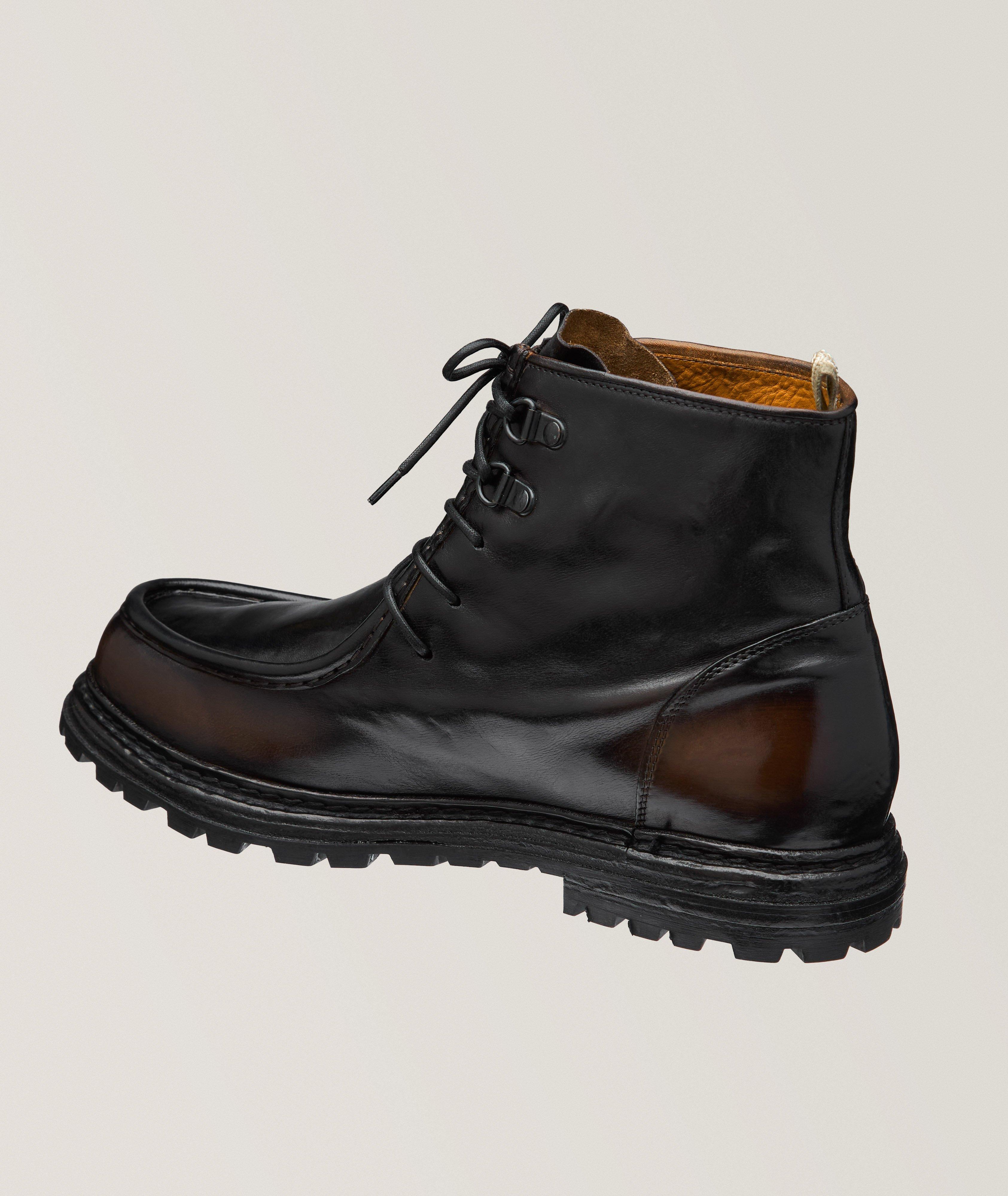 Lace-Up Leather Boots  image 1