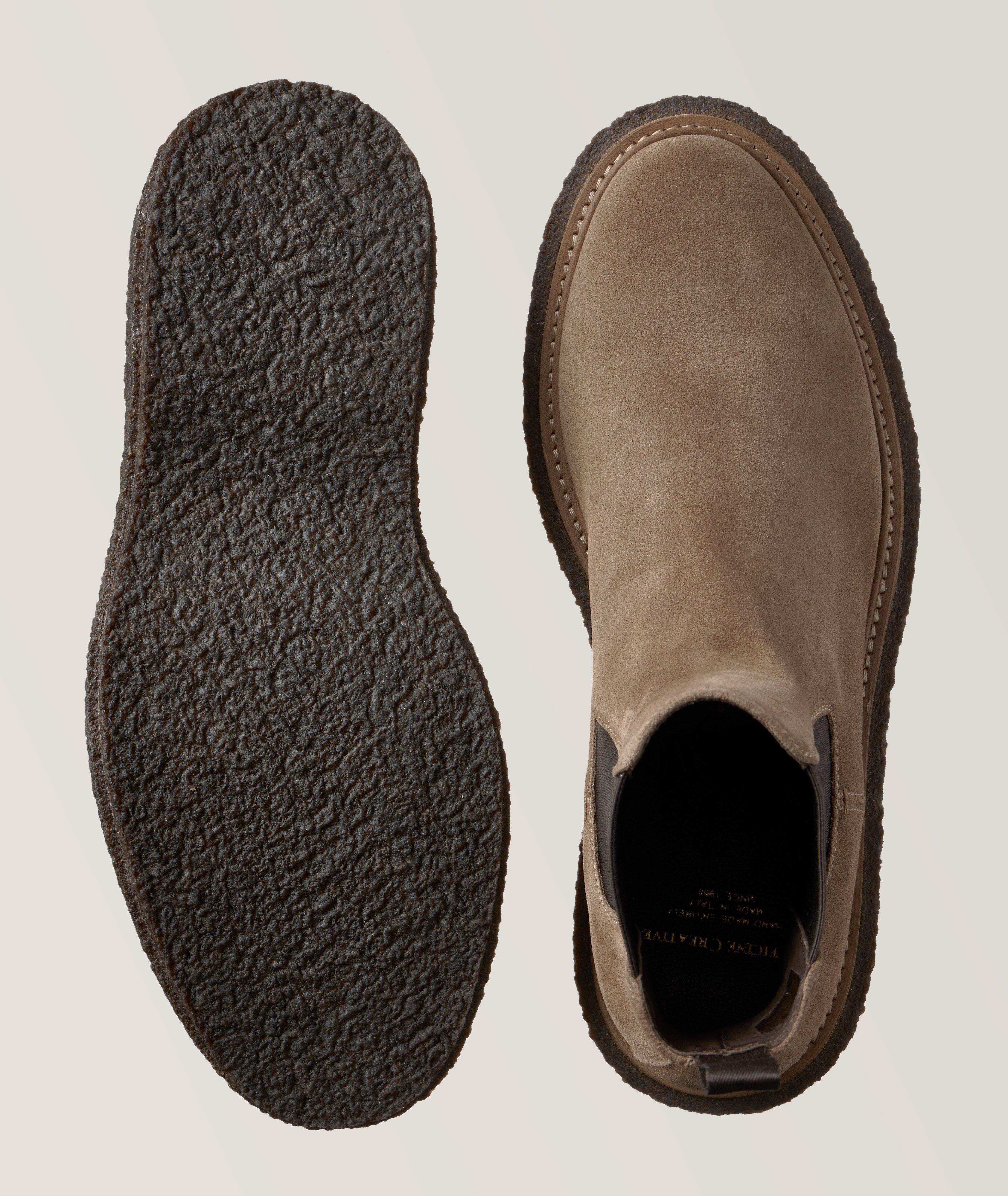 Suede Leather Chelsea Boots image 2