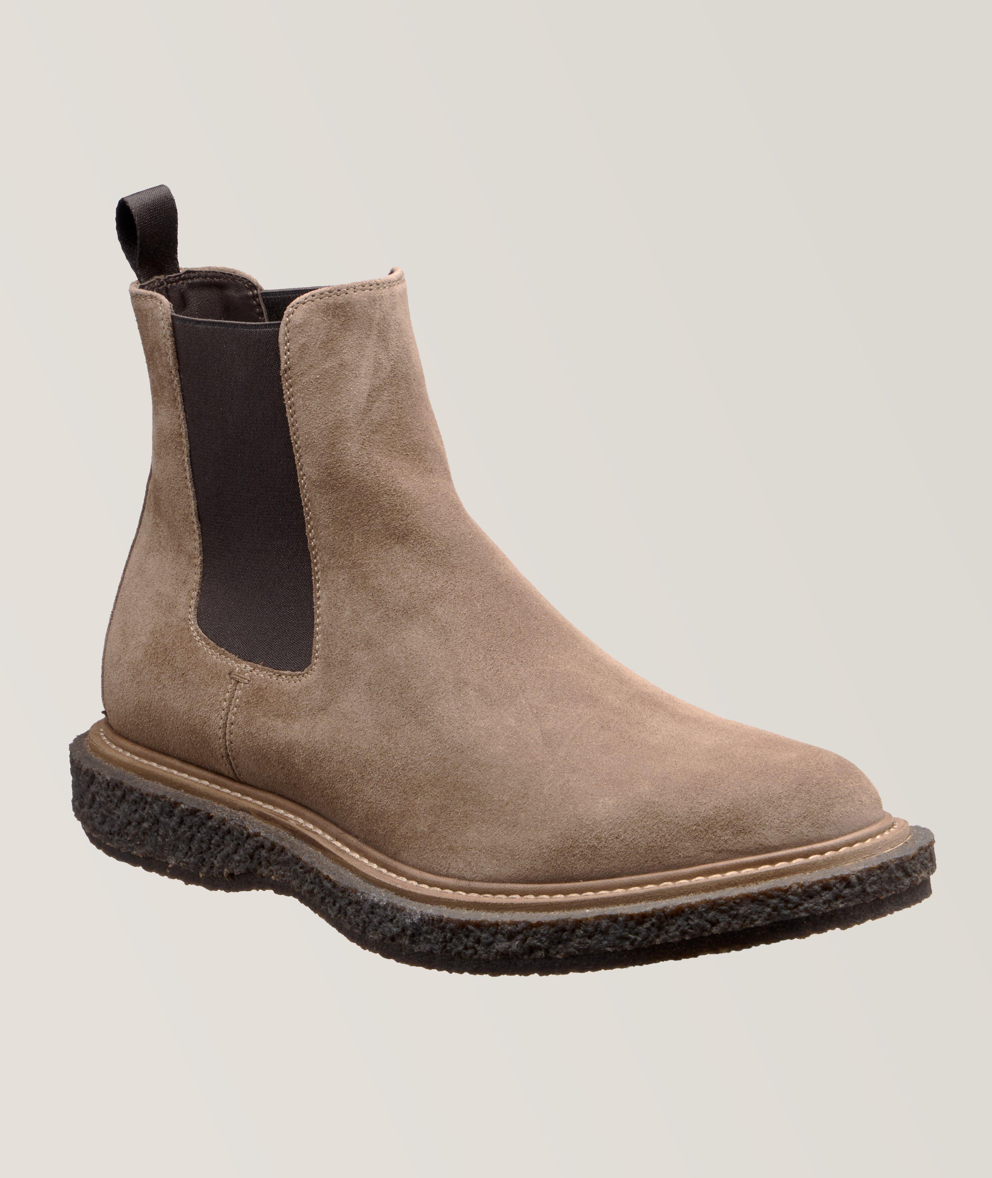 Suede Leather Chelsea Boots image 0