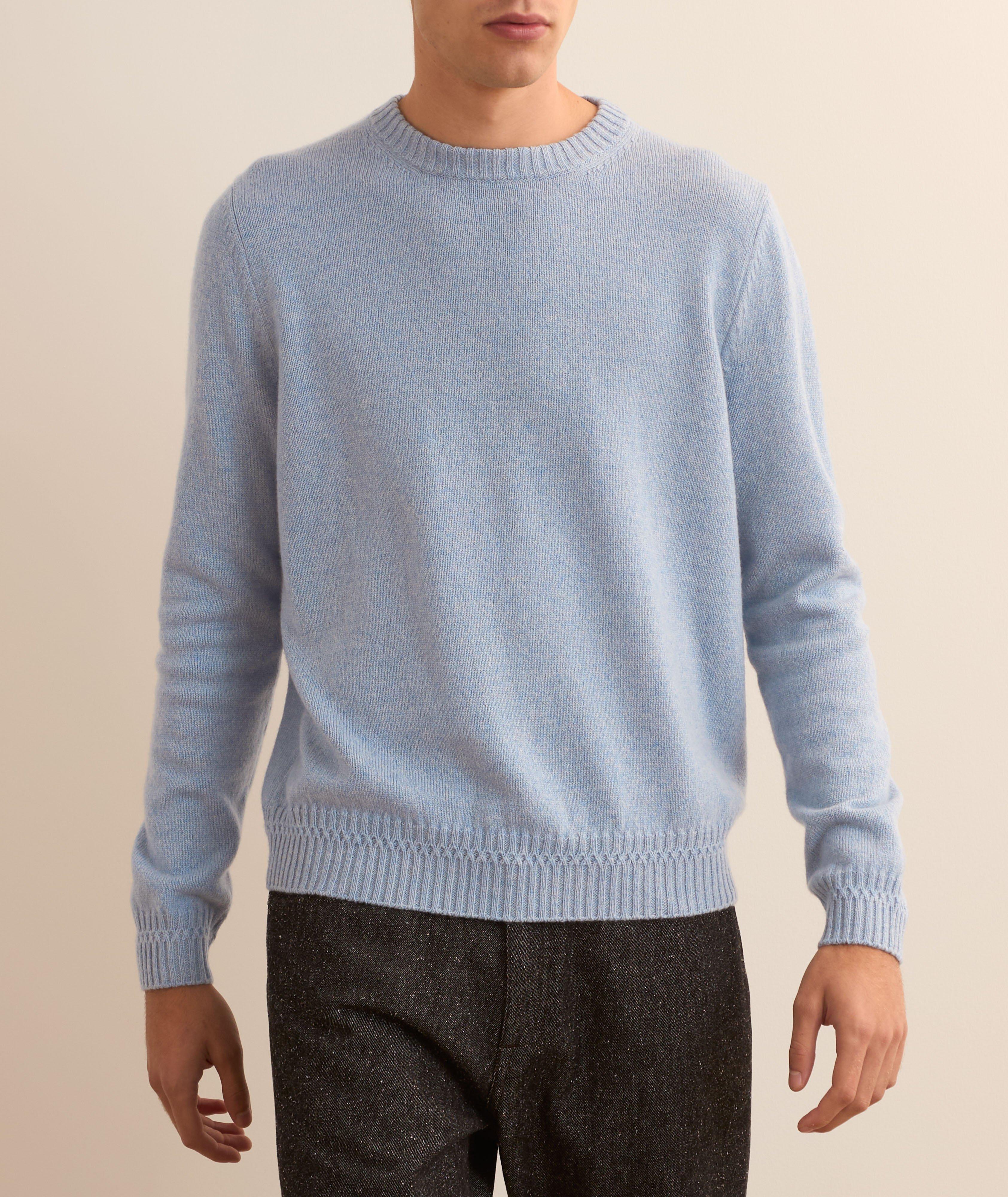 Pull en laine extrafine à glissière image 1
