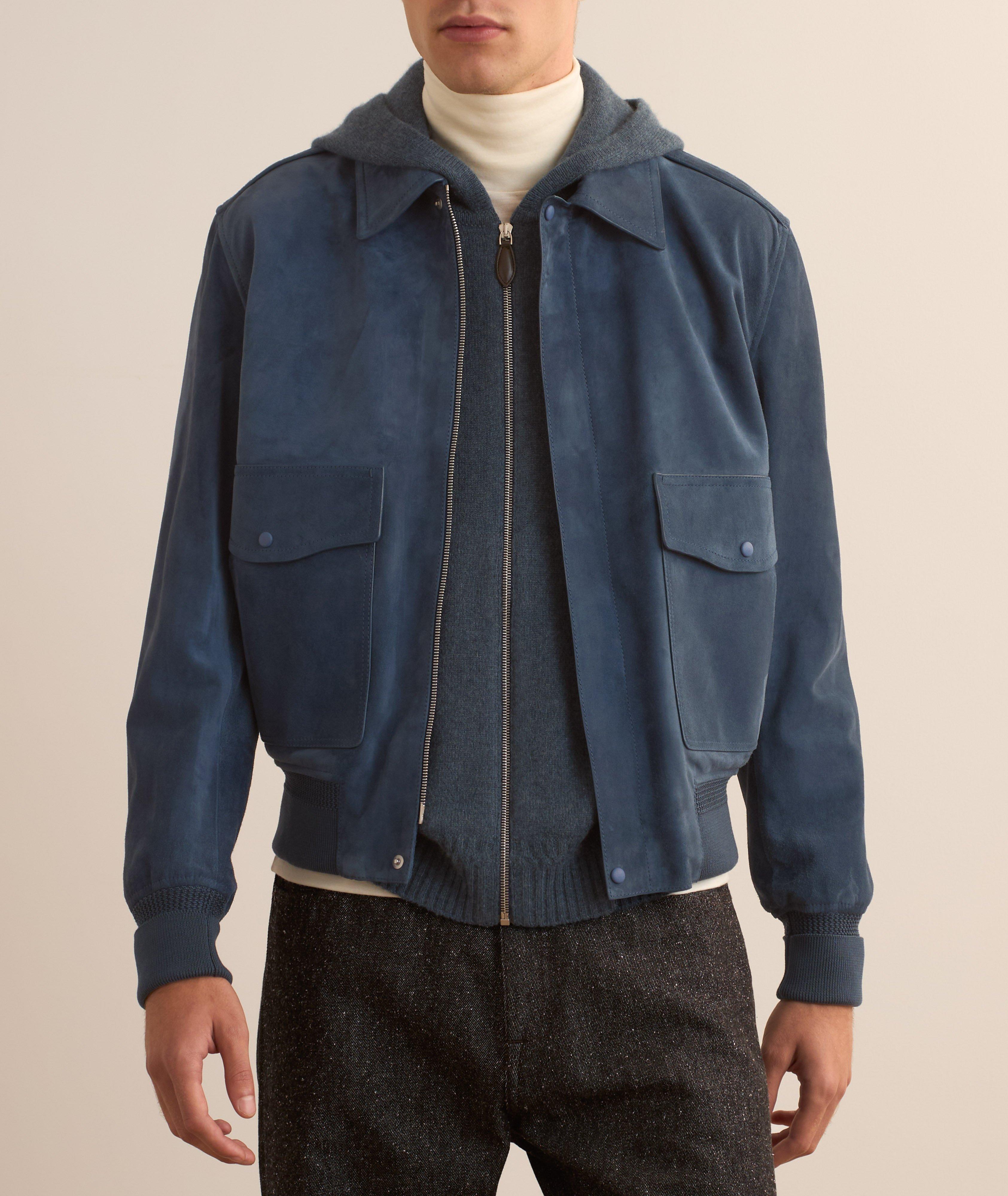 Lambskin-Suede Flight Jacket image 1