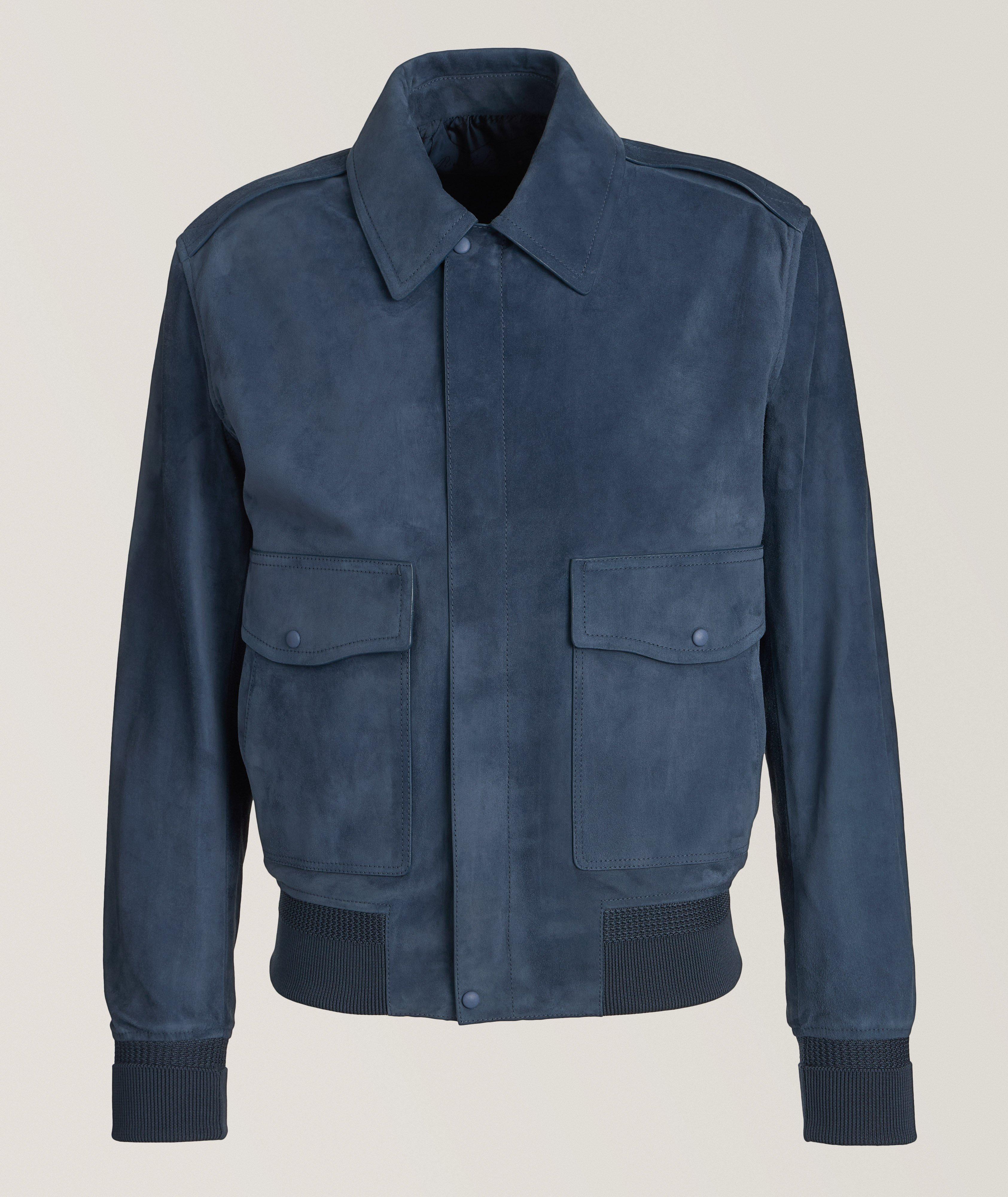 Lambskin-Suede Flight Jacket image 0