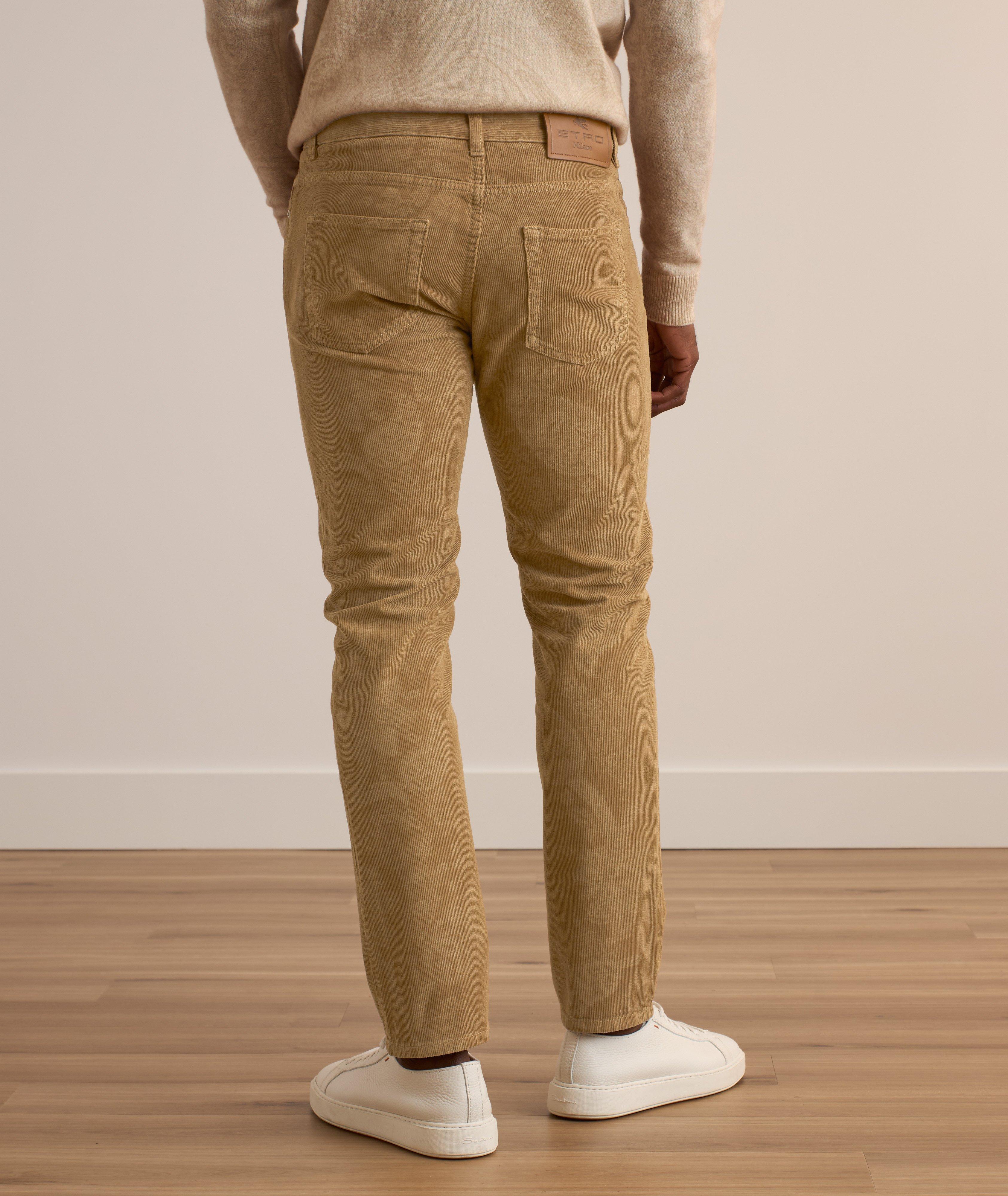 Corduroy Paisley  Jacquard Denim Jeans image 2