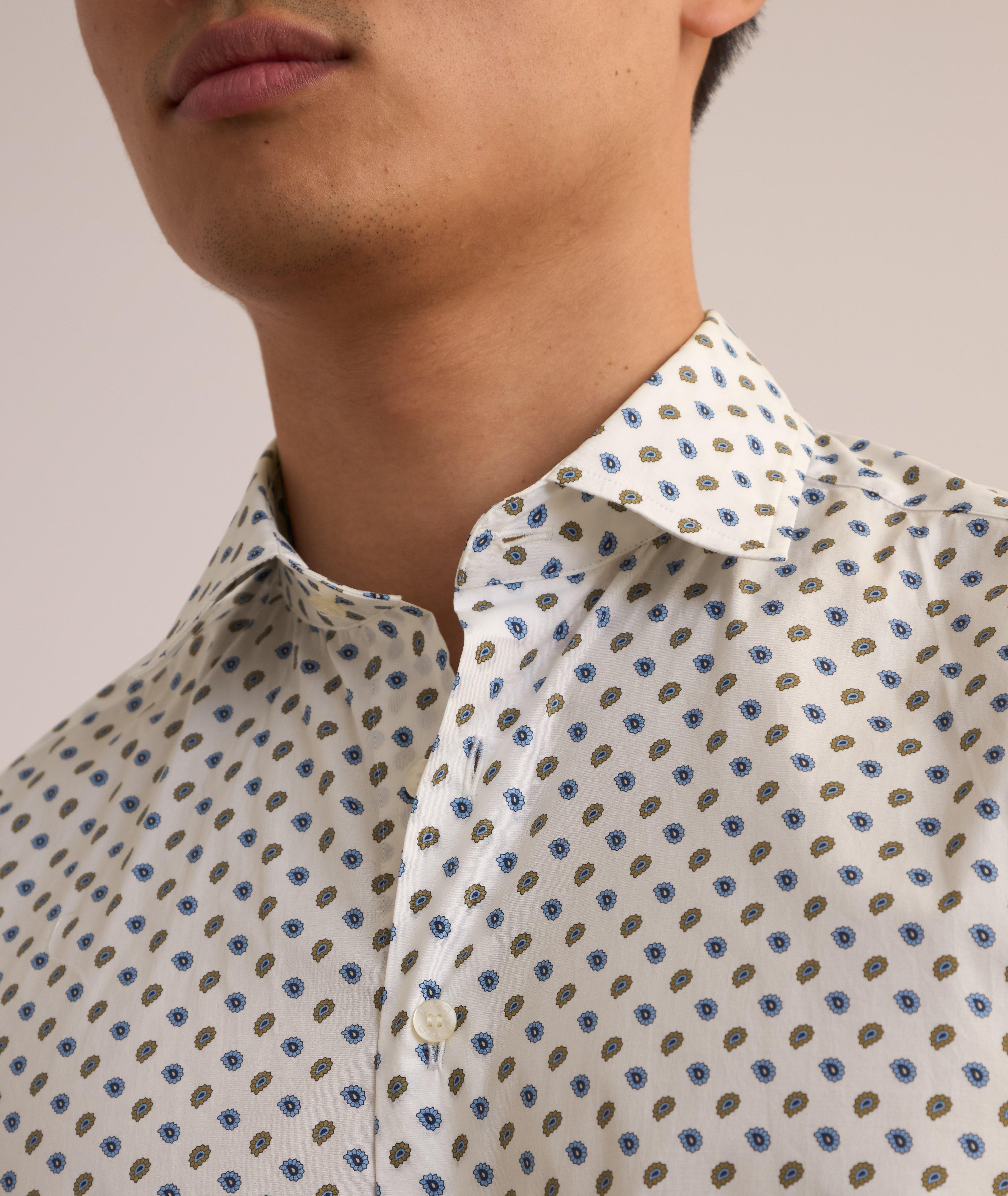 Paisley Stretch-Cotton Shirt  image 3