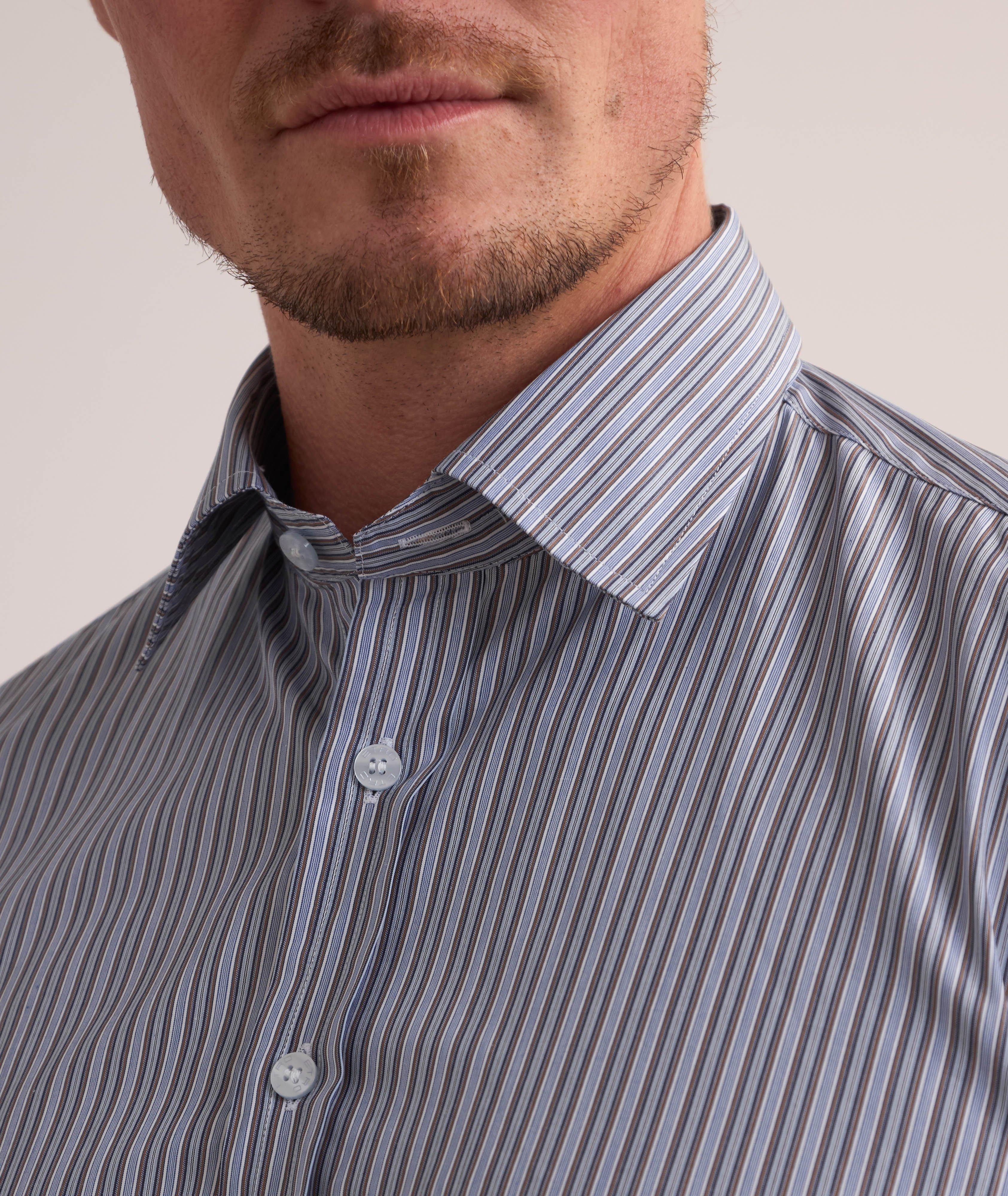 Stripe Cotton Sport Shirt image 3