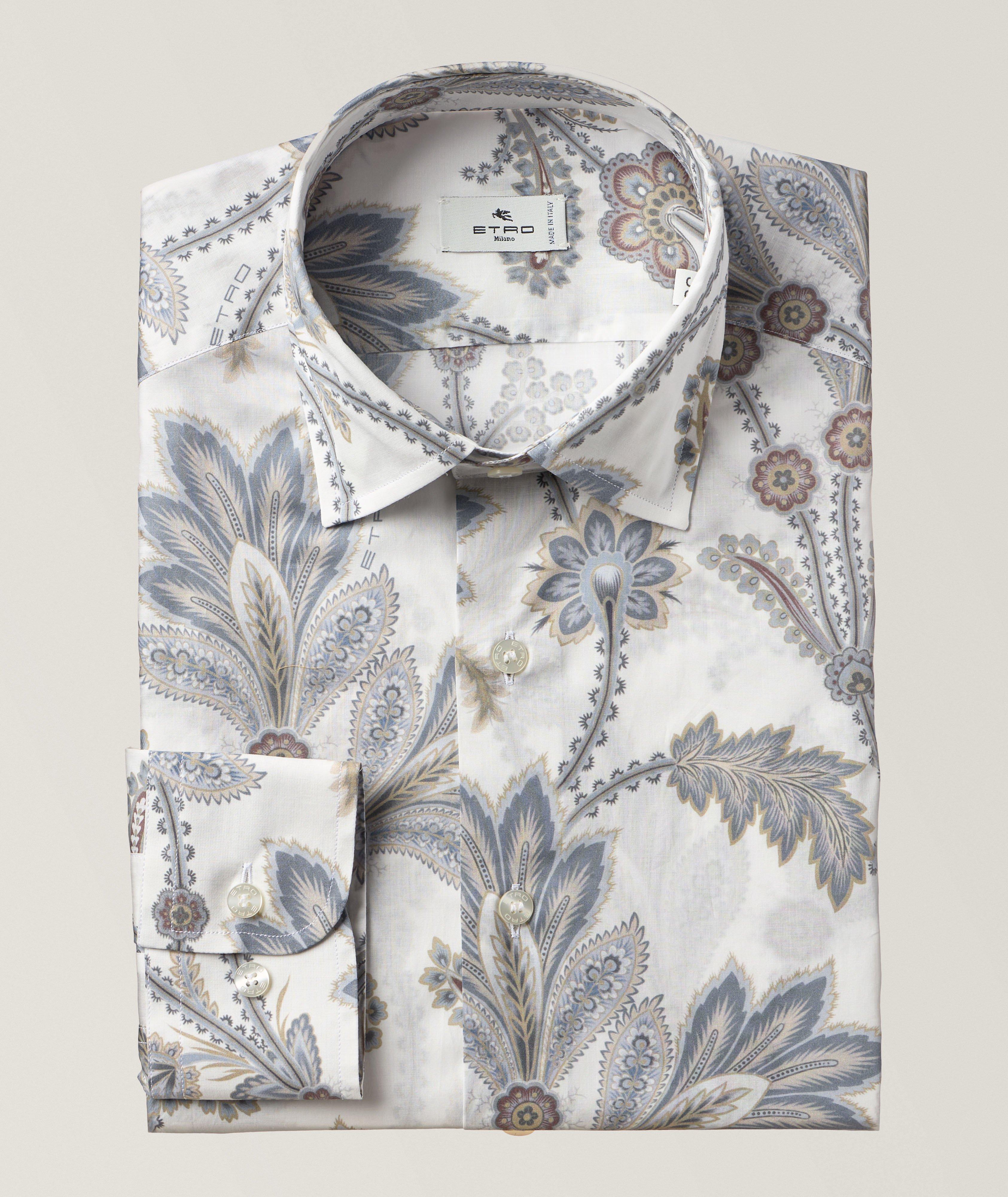 Chemise en coton à motif floral image 0