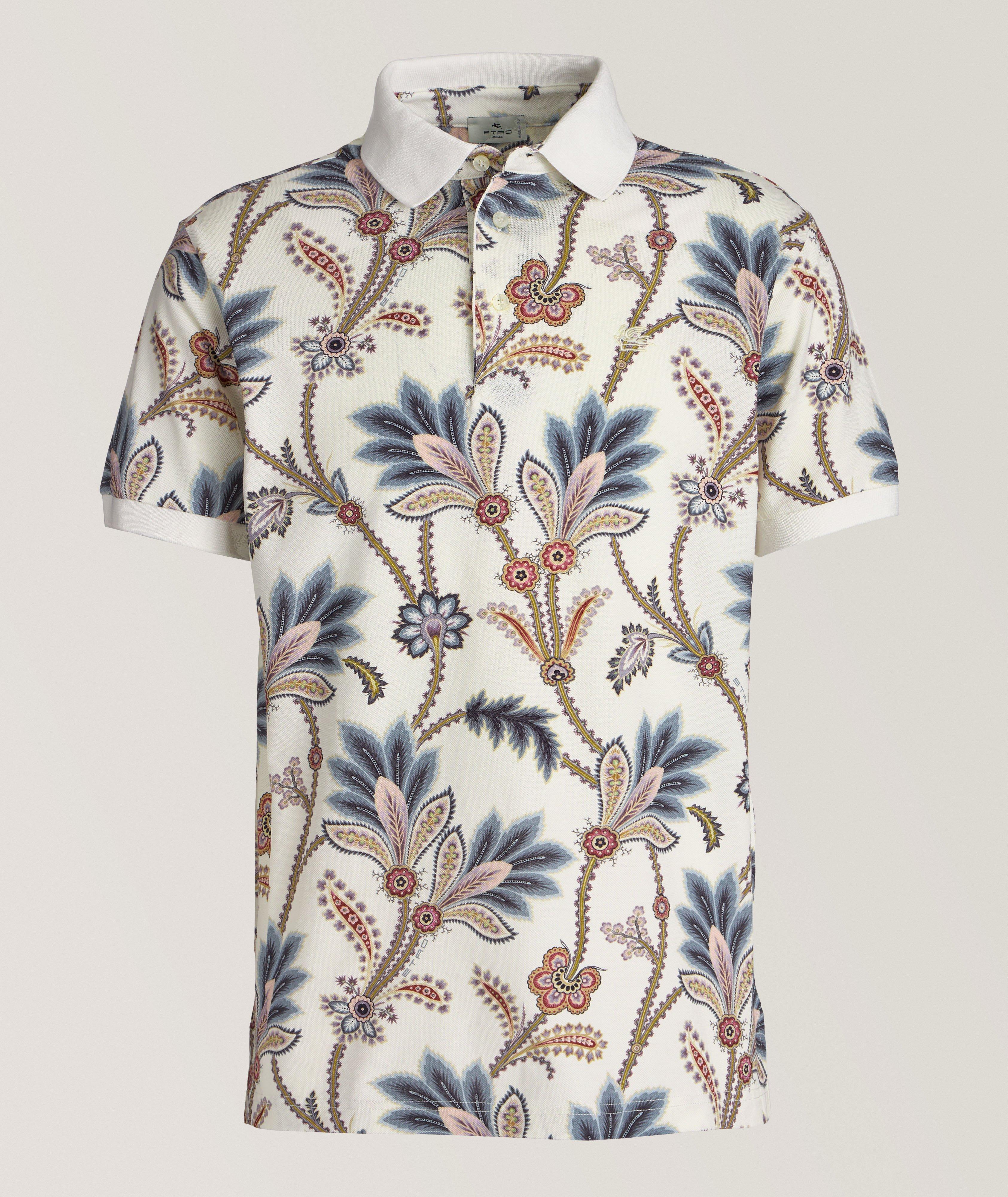 Floral  Cotton Polo image 0