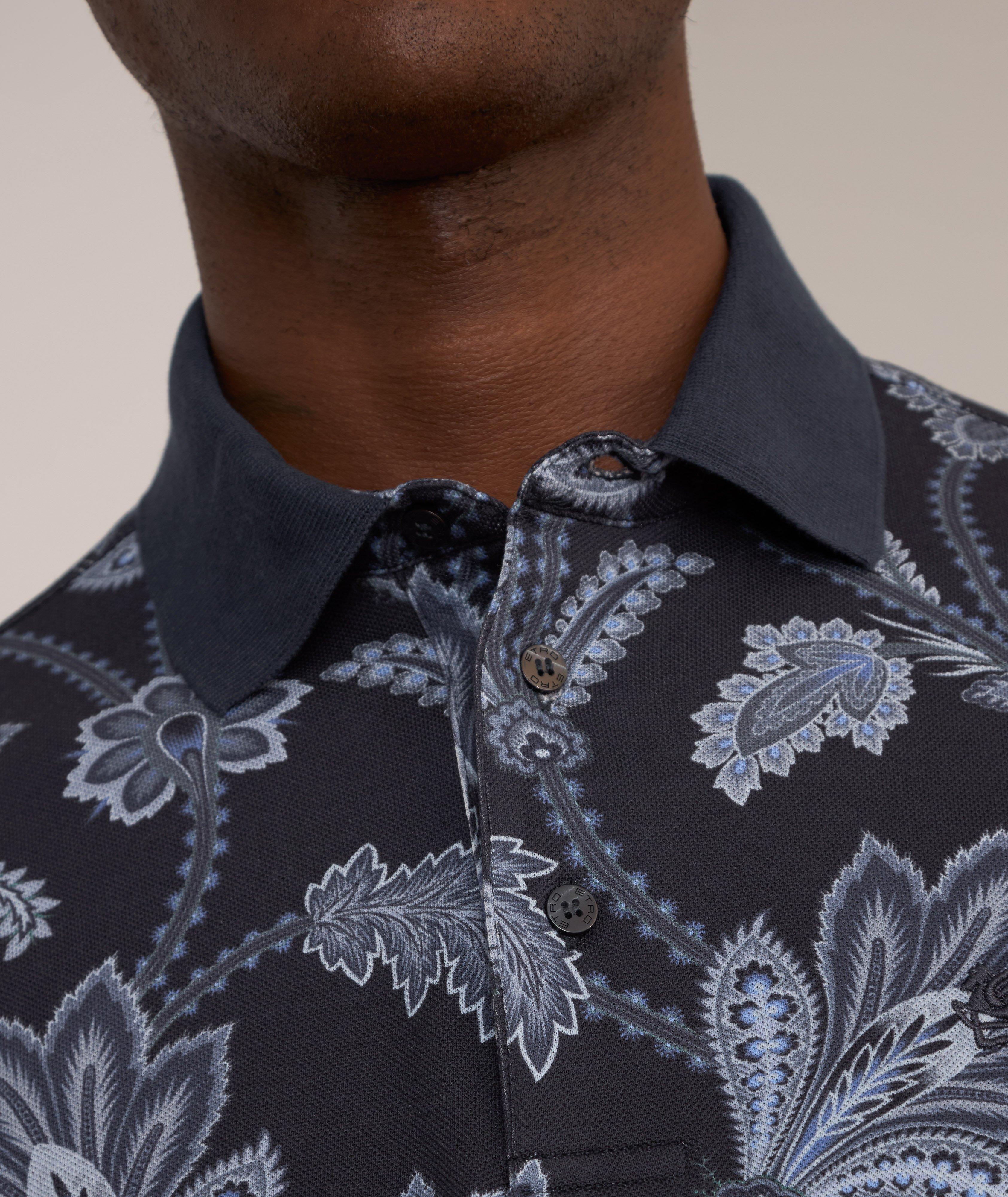 Paisley Cotton Polo image 3