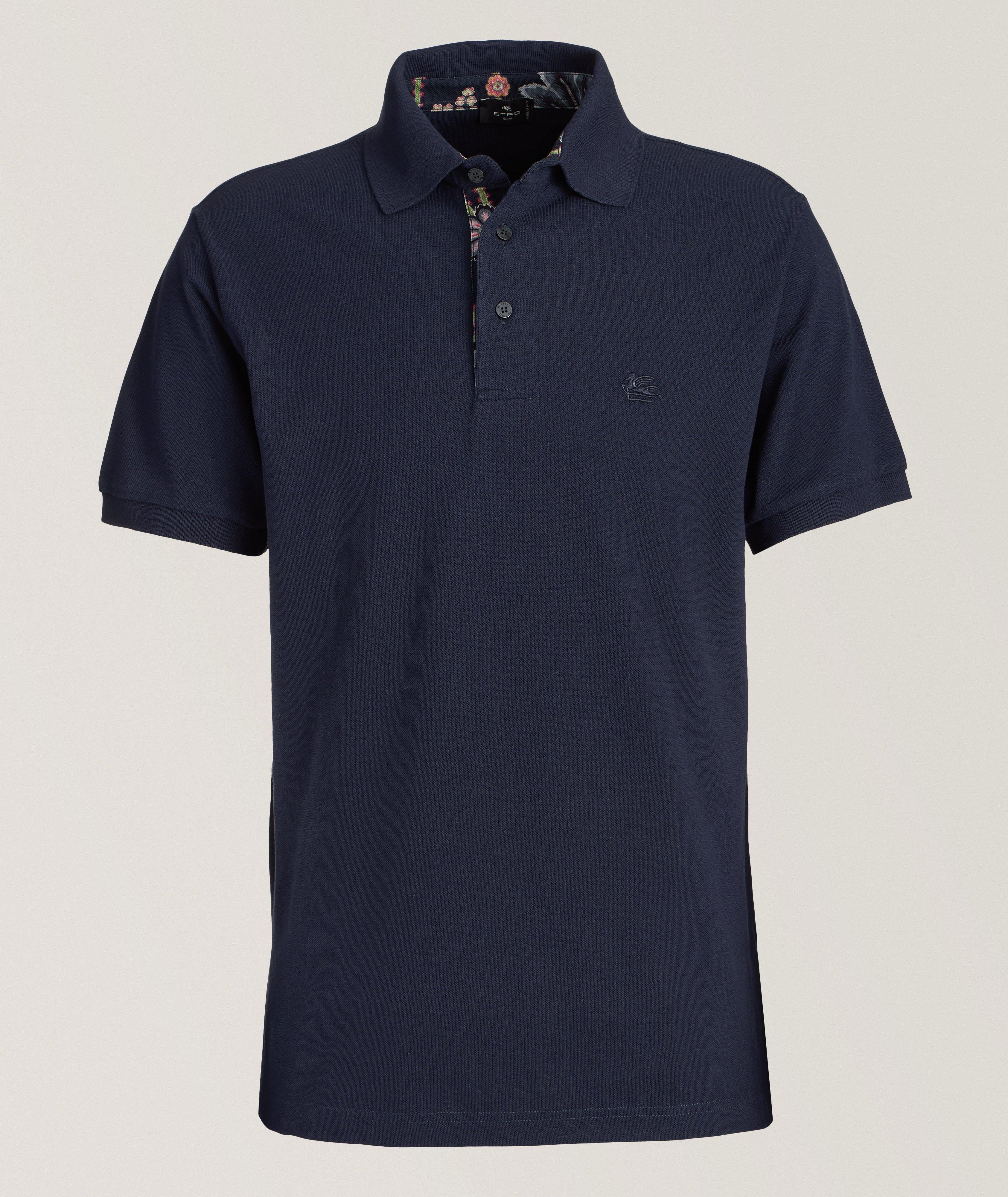 Embroidered Logo Cotton Polo