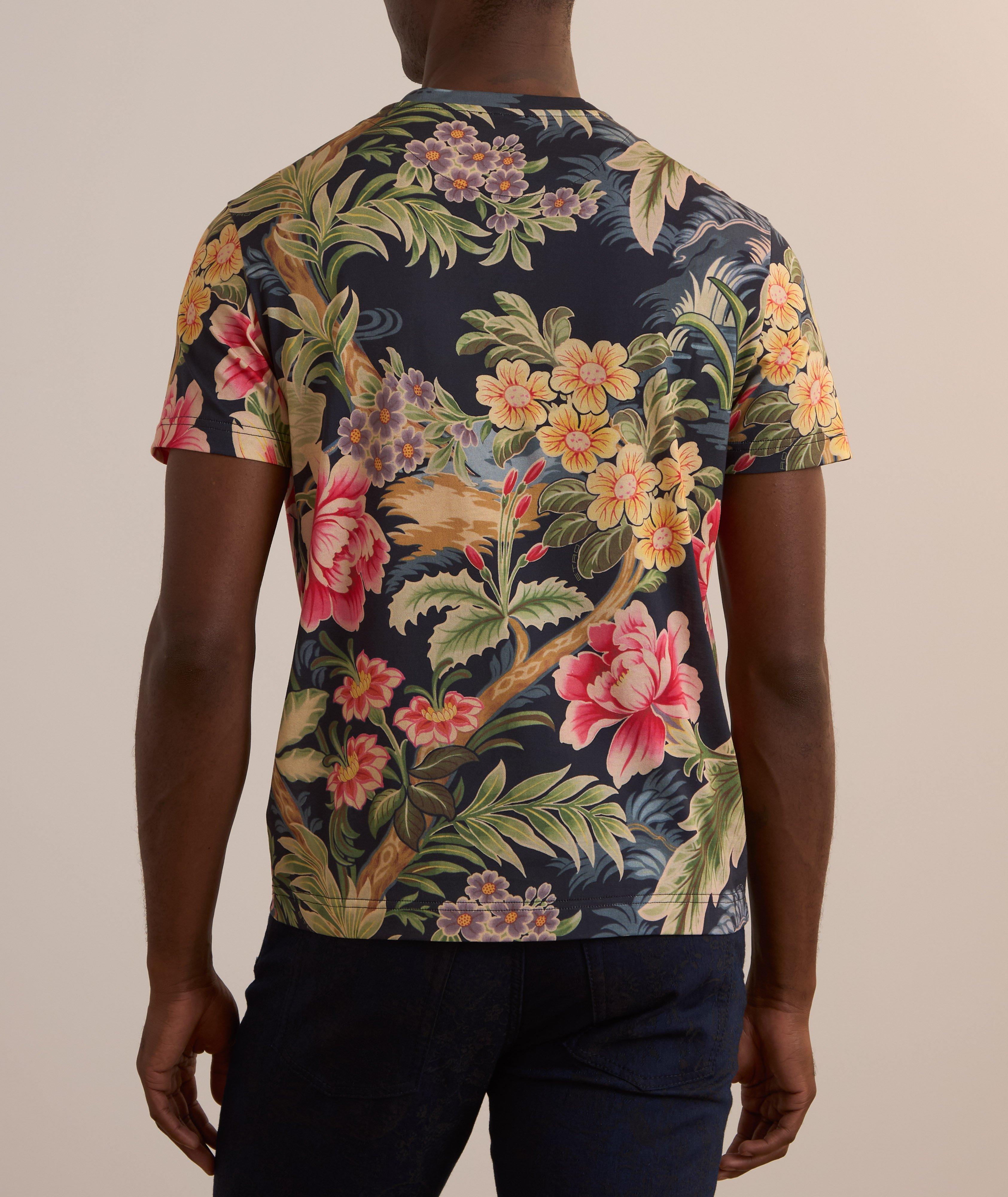 Floral Cotton T-Shirt image 2