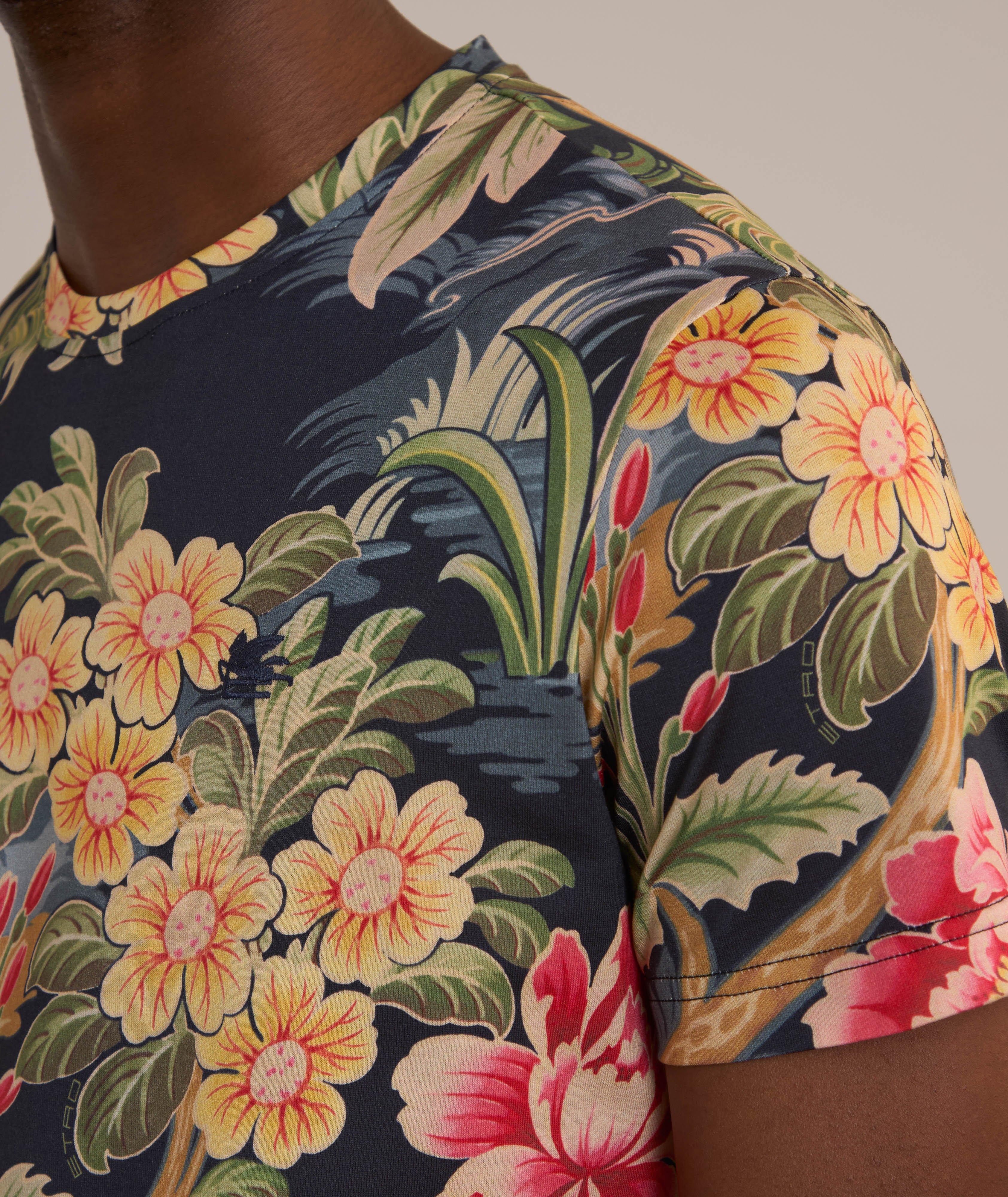 Floral Cotton T-Shirt image 3