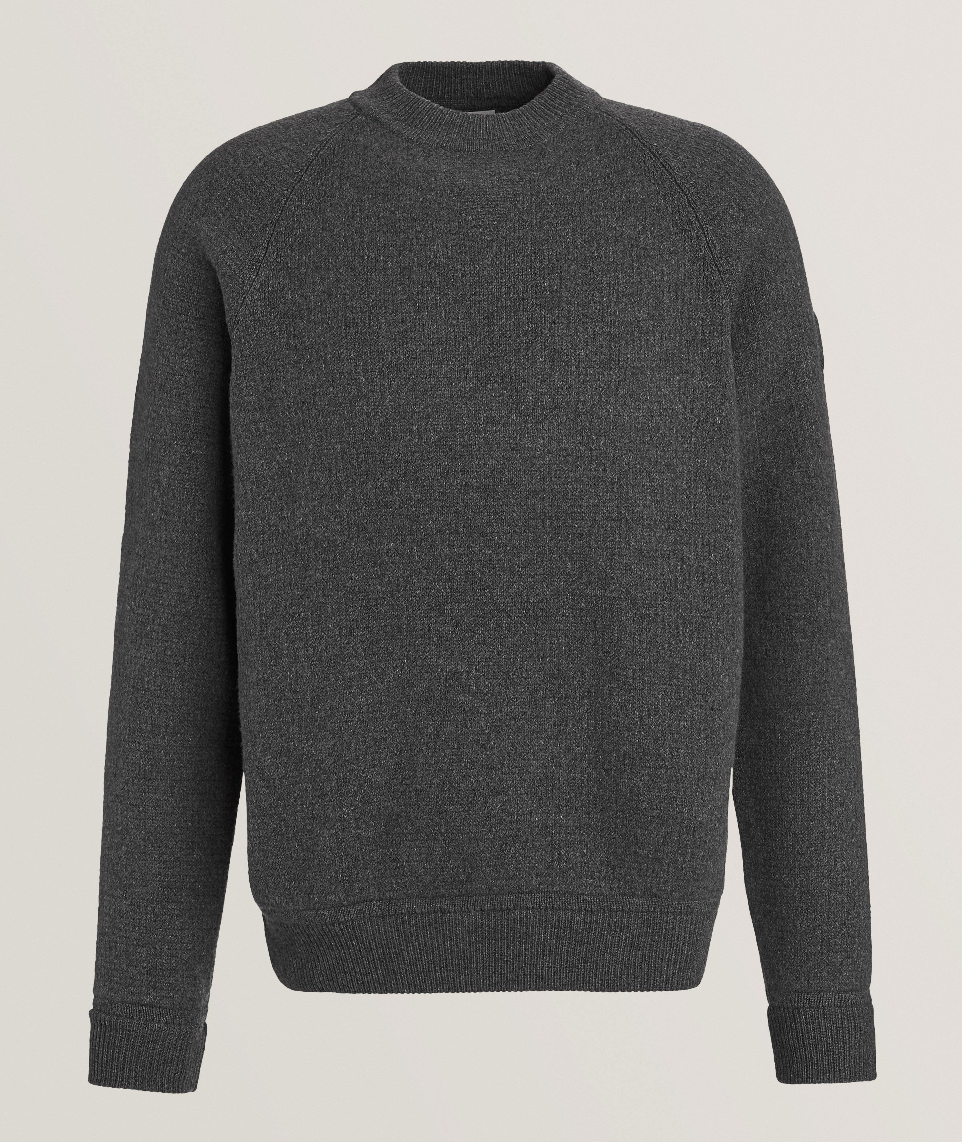 Moncler crew neck sweater on sale