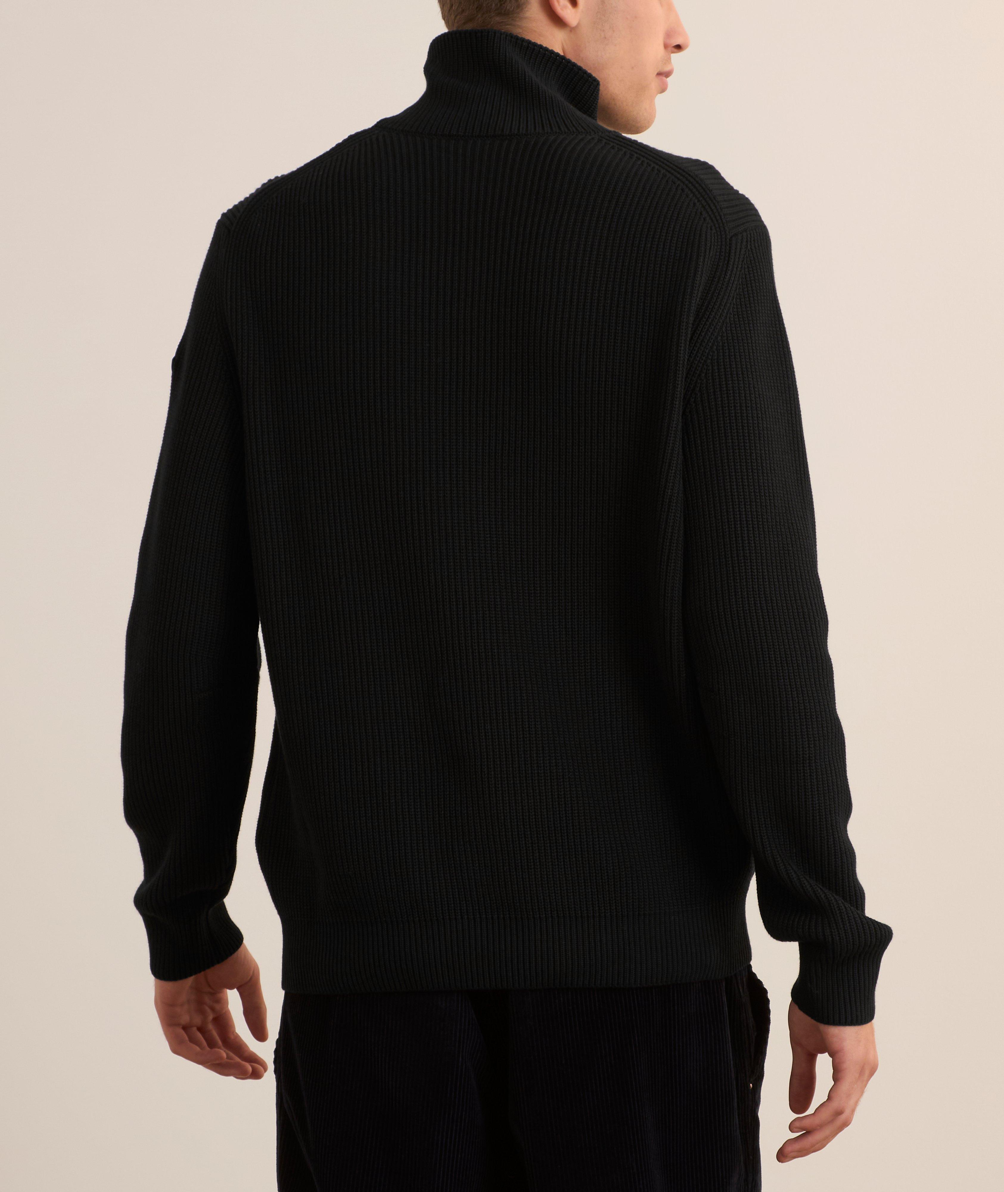 Thick Knit Cotton Turtleneck  image 2