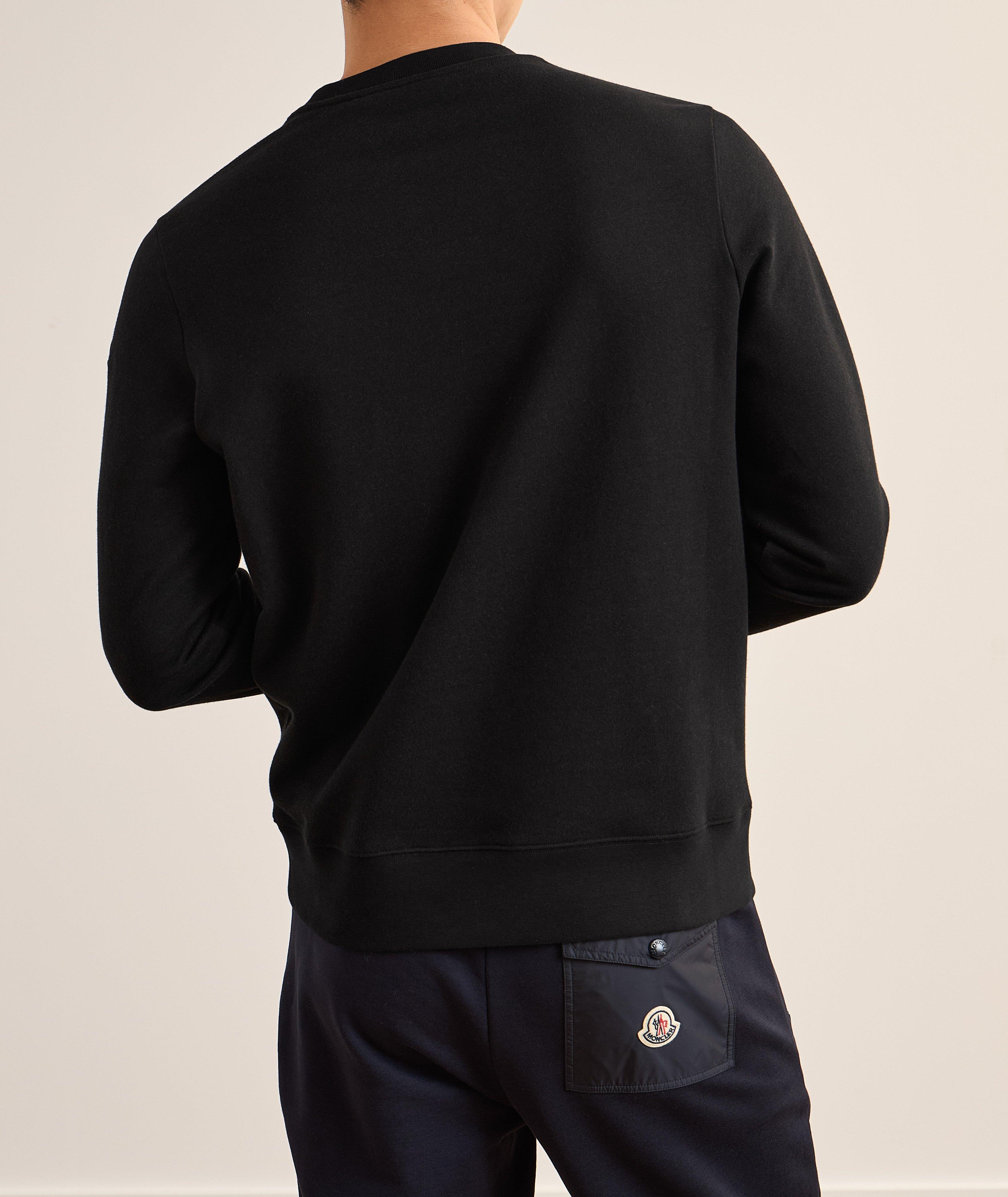 Pull en coton et en cachemire avec logo image 2