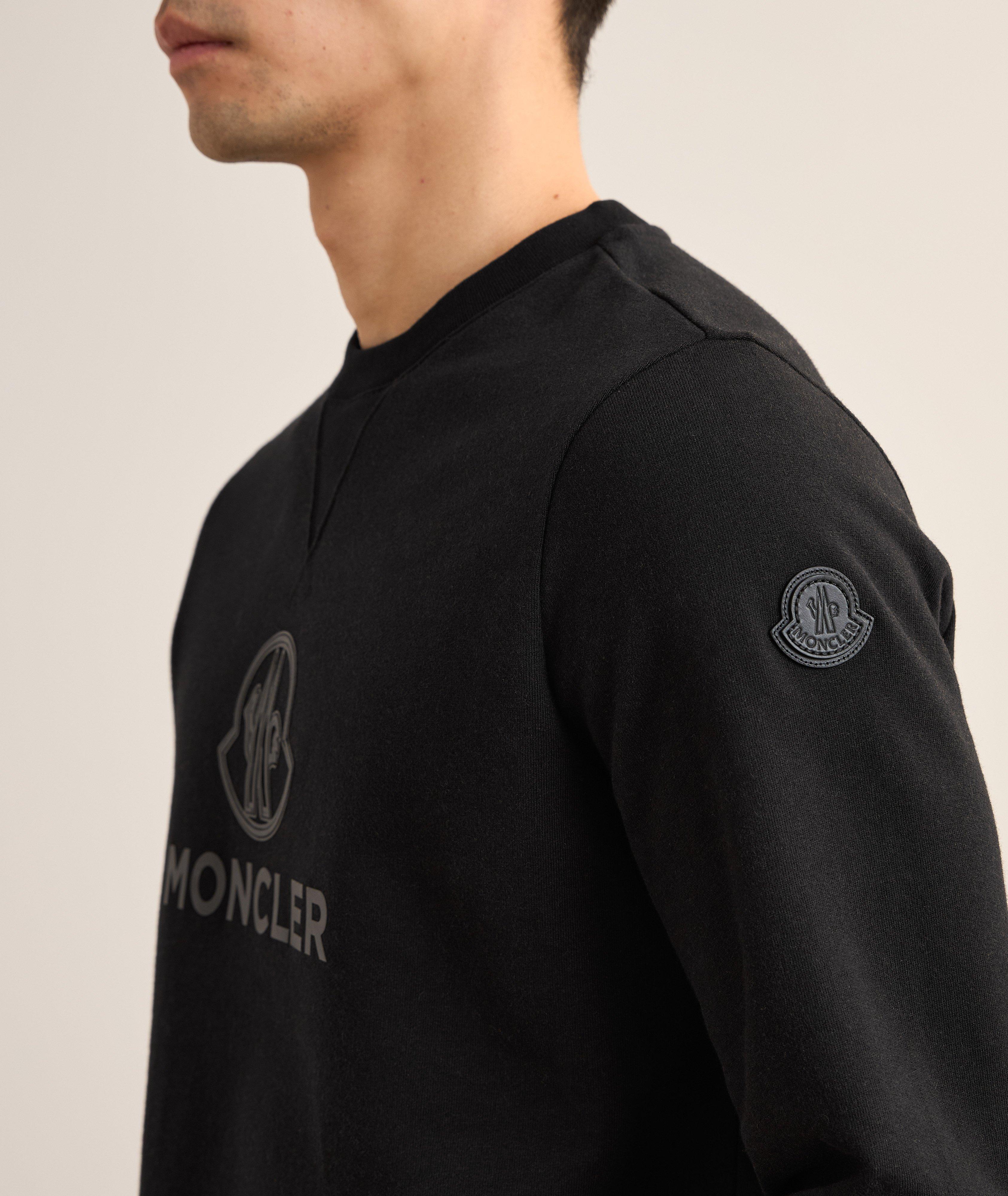 Pull en coton et en cachemire avec logo image 3