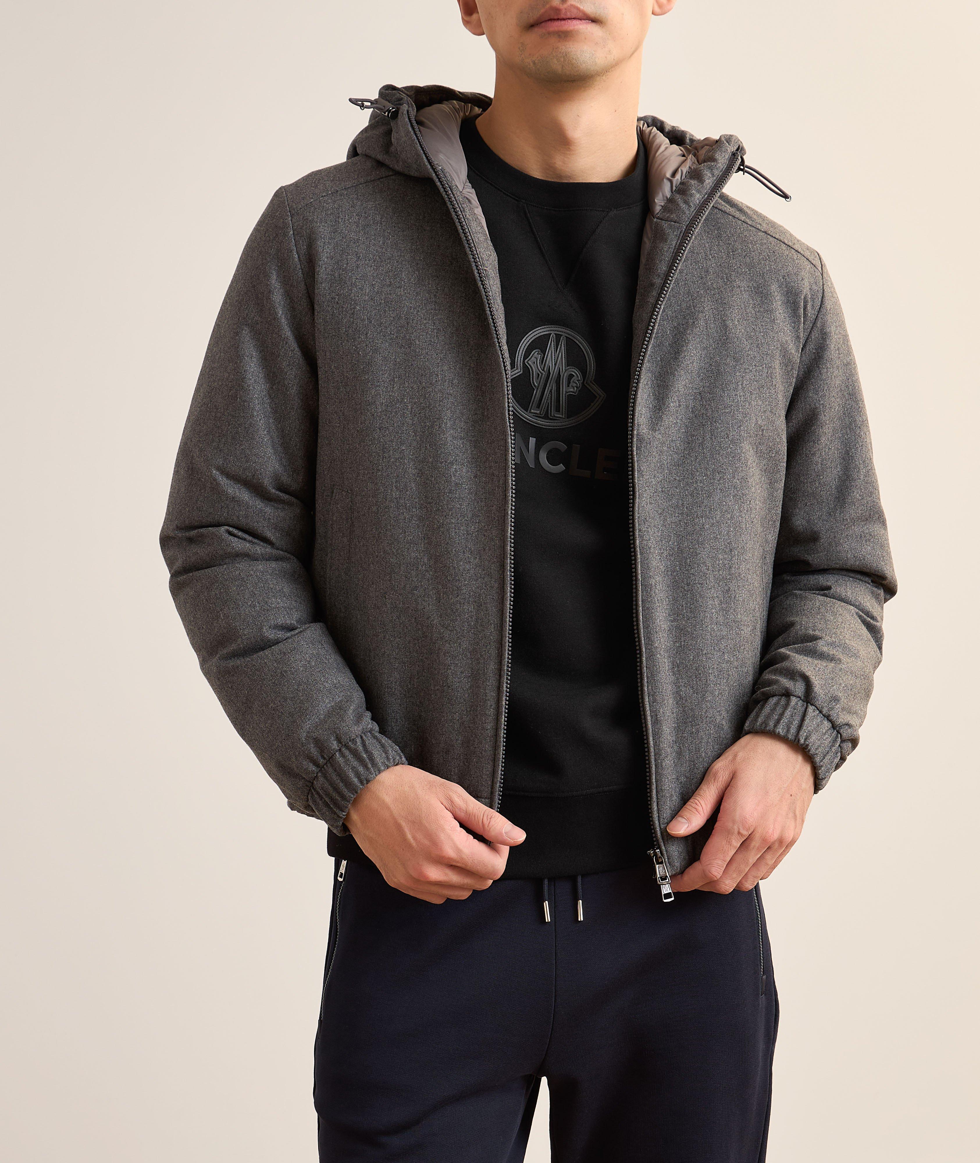 Pull en coton et en cachemire avec logo image 4