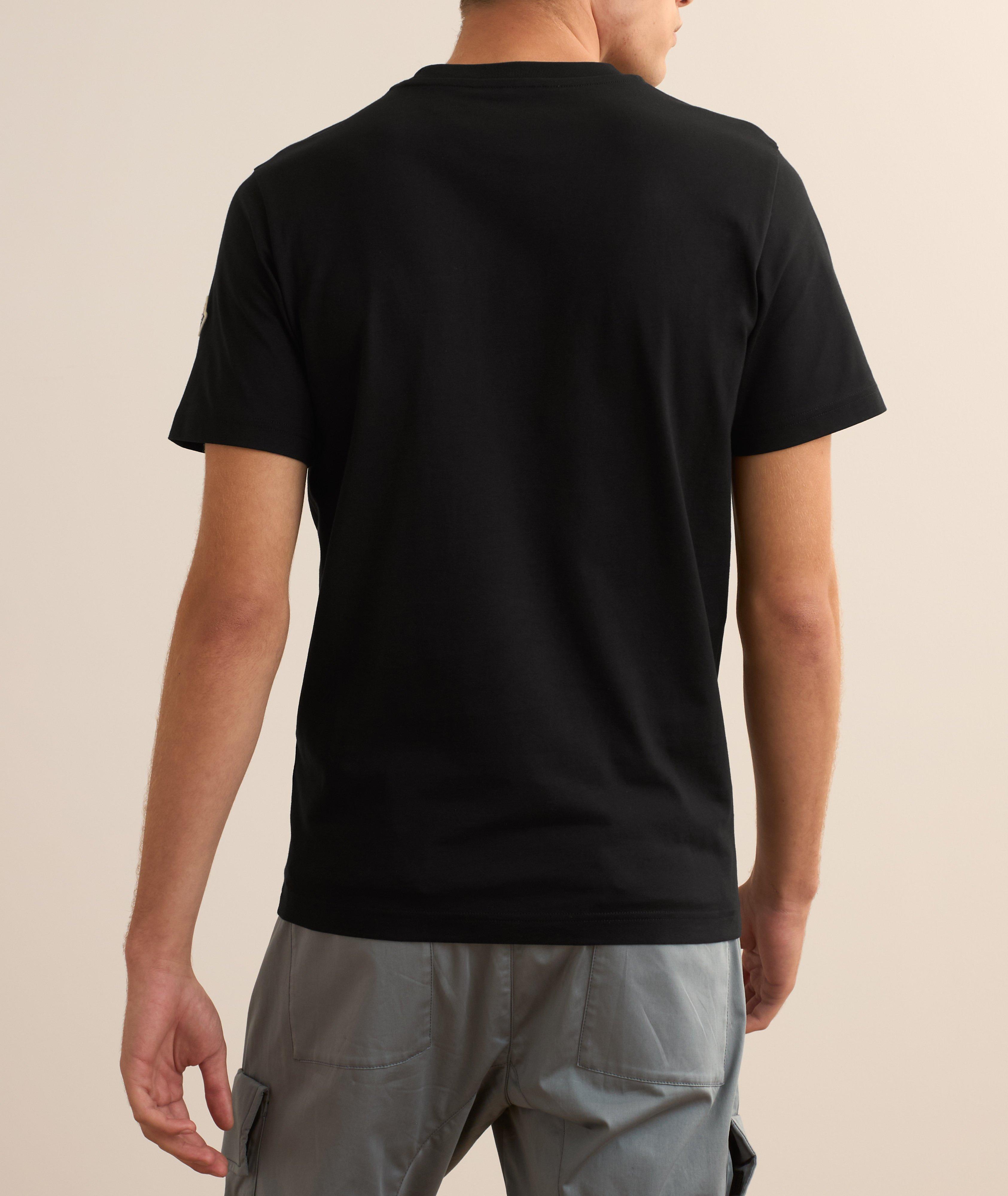 T-shirt en coton avec logo caoutchouté image 2
